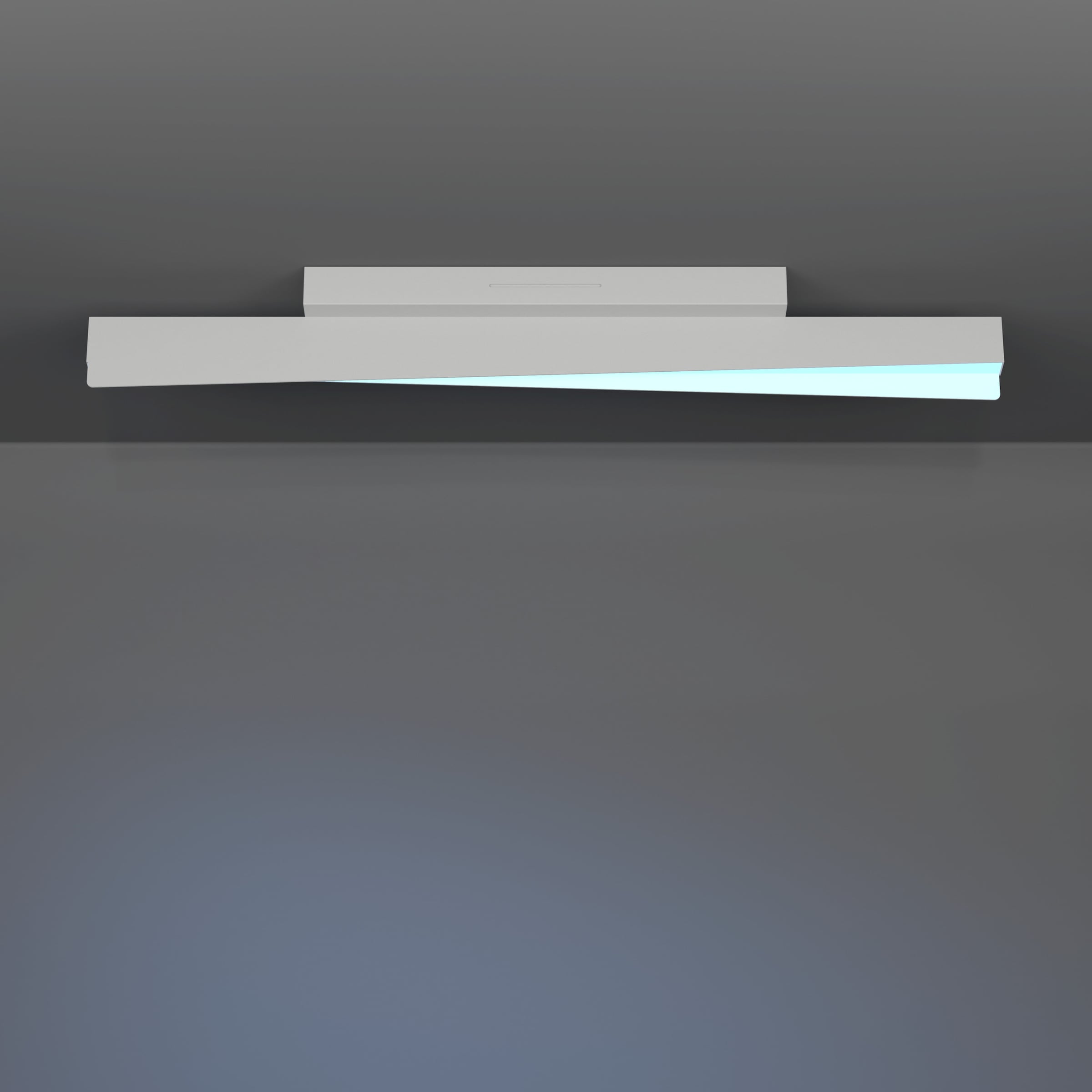 EGLO LED Deckenleuchte »BOLOGNANO-Z Deckenlampe - Alu, Stahl - LED - 13,5W - IP20« LED-Modul 1 Stk. Kaltweiß | Neutralweiß | RGB | Warmweiß Wohzimmerlampe, Esszimmerlampe, Flur, Schlafzimmer, L76 x B7 x H10 cm