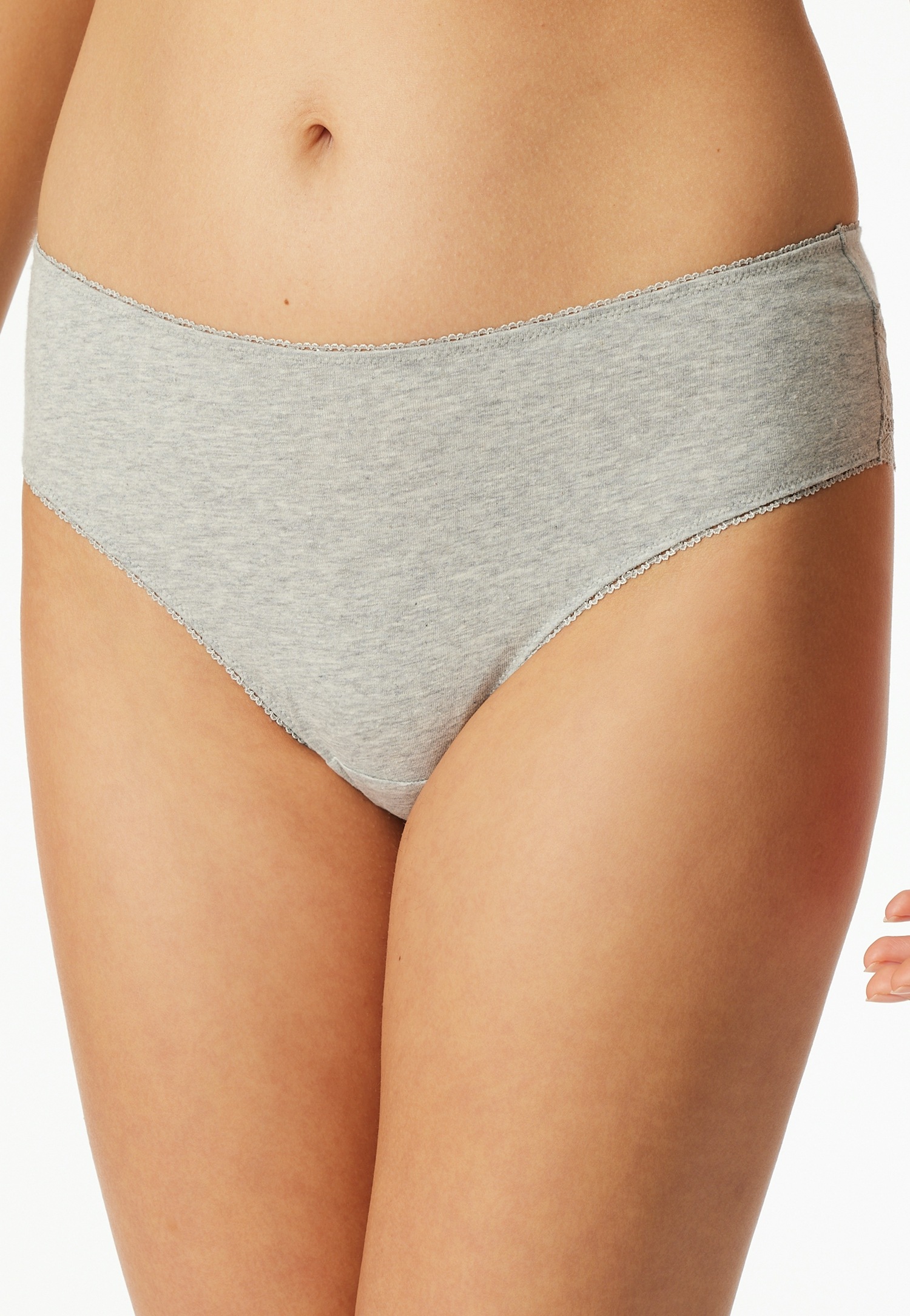Schiesser Brasilslip "Modern Multipacks", (3er Pack), Spitzenbänder, Single günstig online kaufen