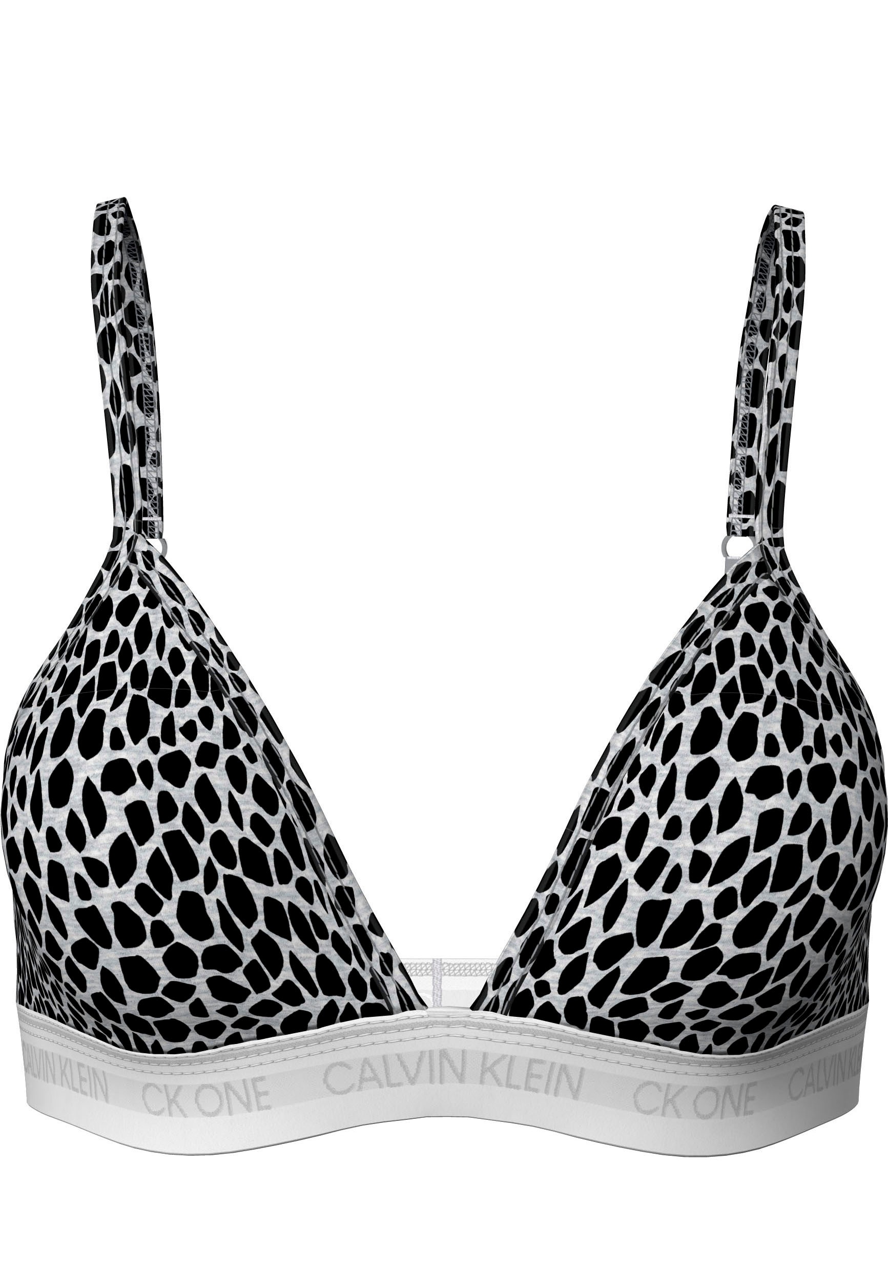 Calvin Klein Triangel-BH, im Animal-Print kaufen