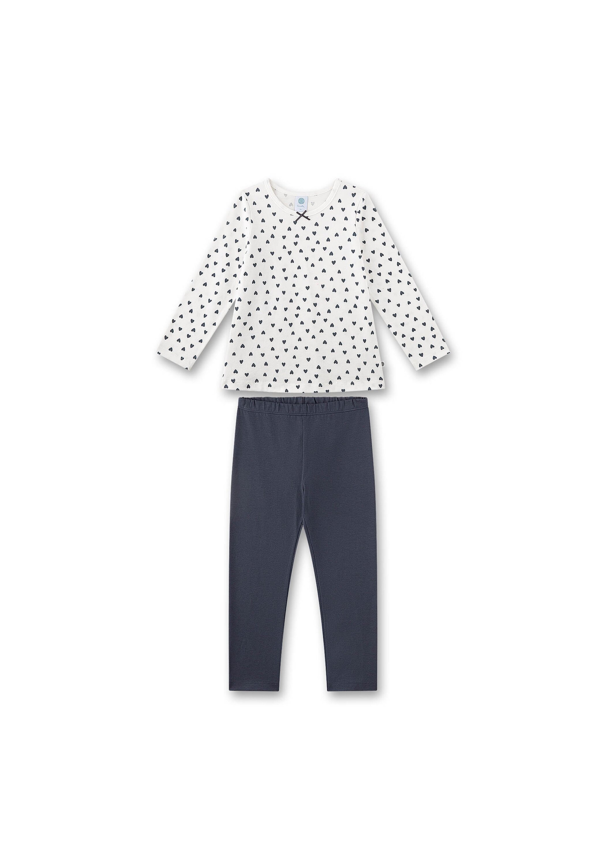 Sanetta Schlafanzug "Pyjama Schlafanzug Herzen Pyjama Kids lang 1er Pack" 1