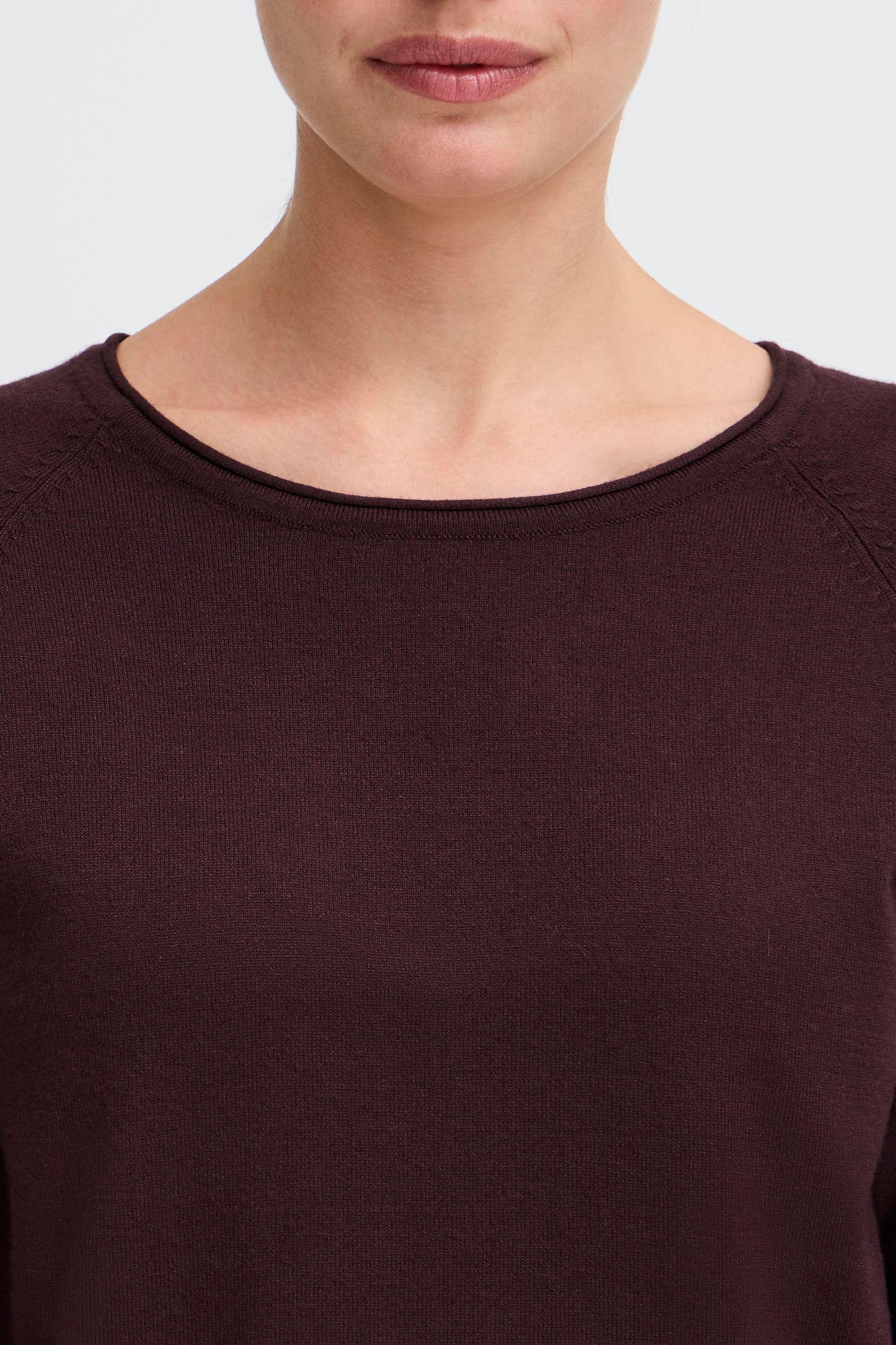 OXMO Strickfleece-Pullover »Strickpullover OXFKEANA«
