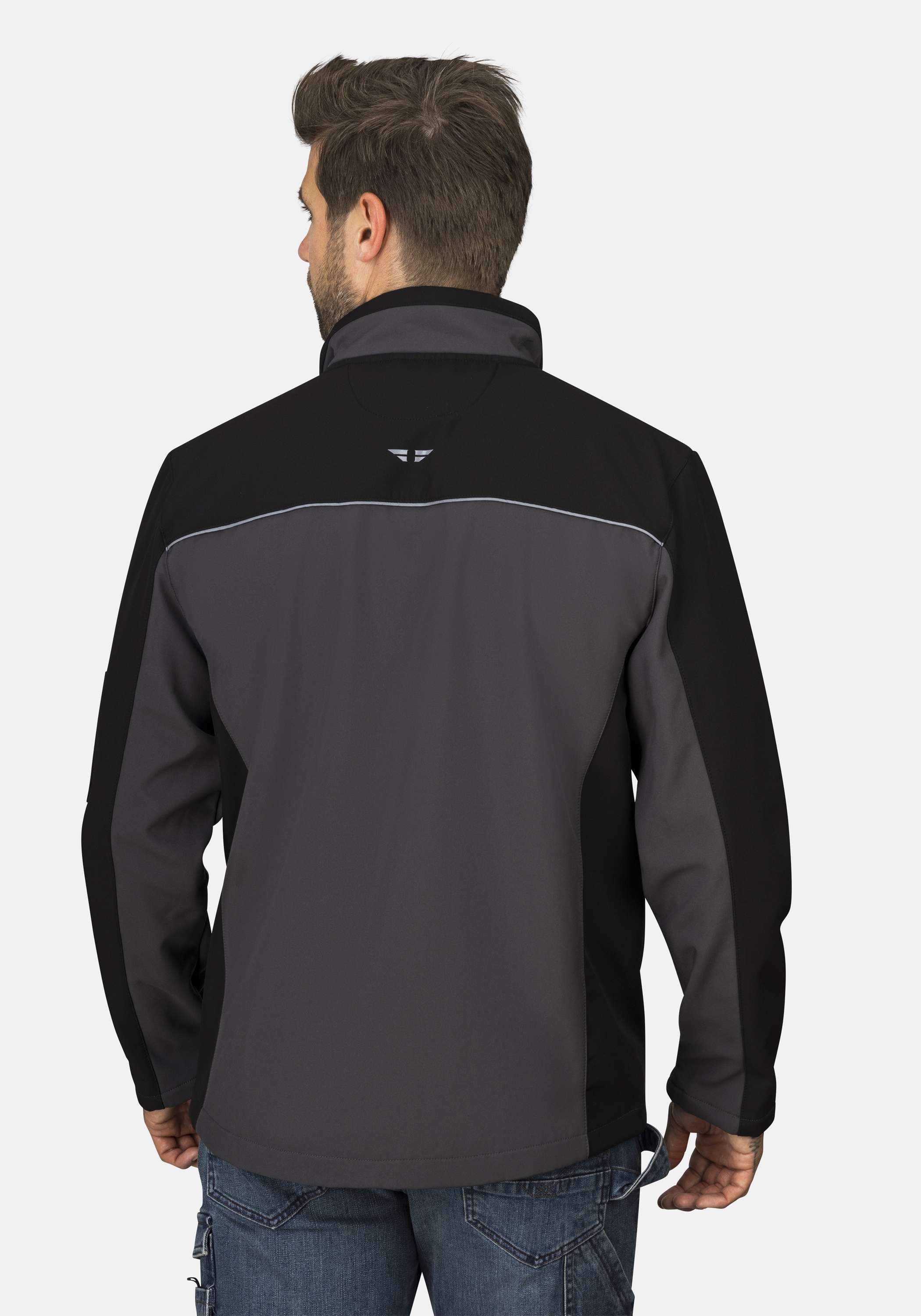 HERO by John Medoox Softshelljacke »JOEL Softshelljacke« Sherpa fleece Straight Fit Casual Sherpa für Herren