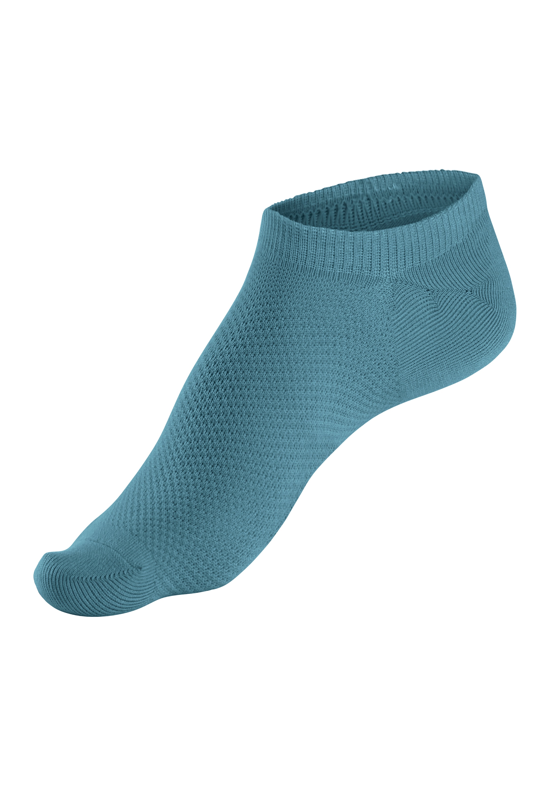 LASCANA ACTIVE Sneakersocken, (Packung, 7 Paar), mit Pikeestruktur