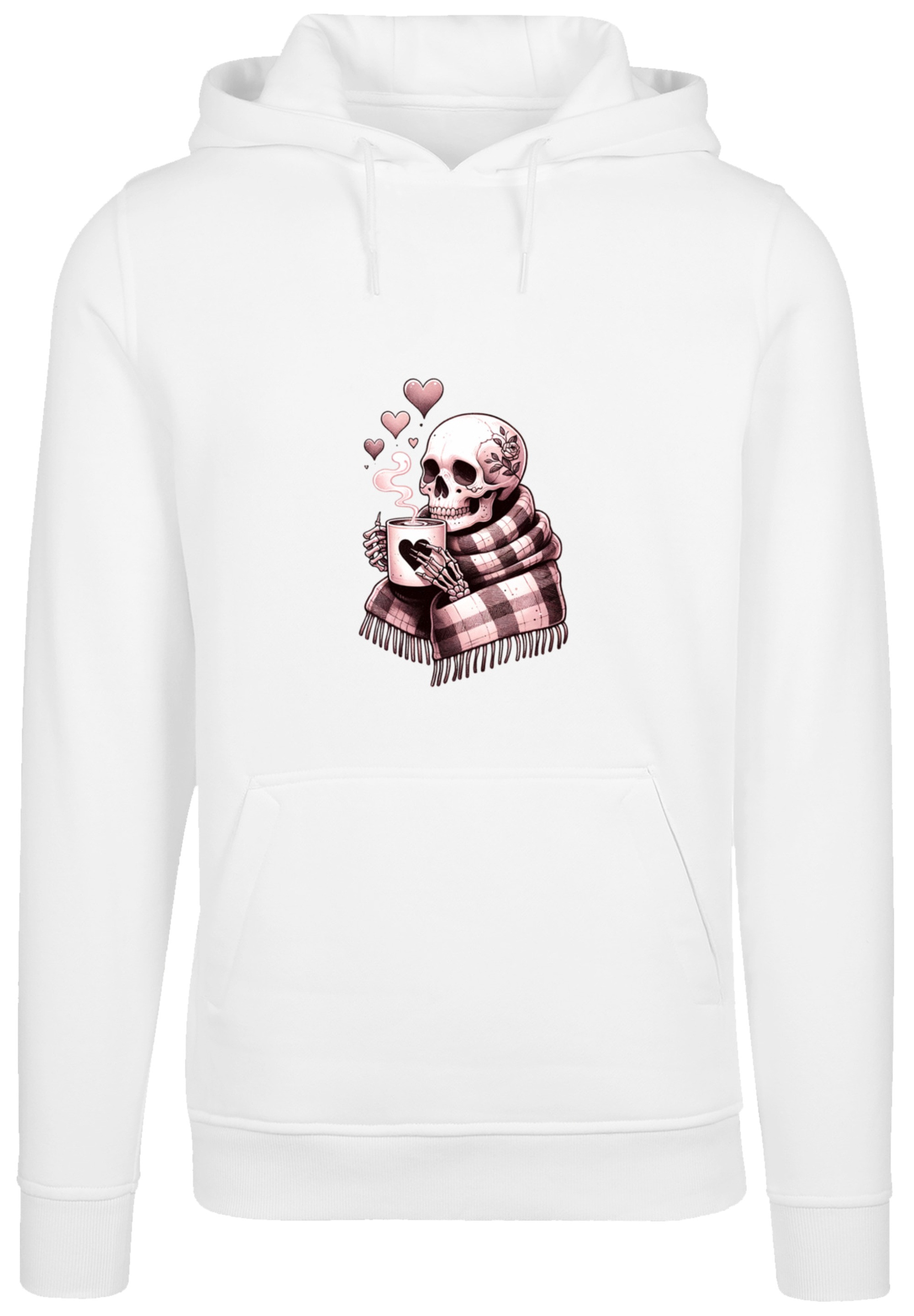 F4NT4STIC Kapuzenpullover »Cozy Winter Skelett«, Premium Qualität