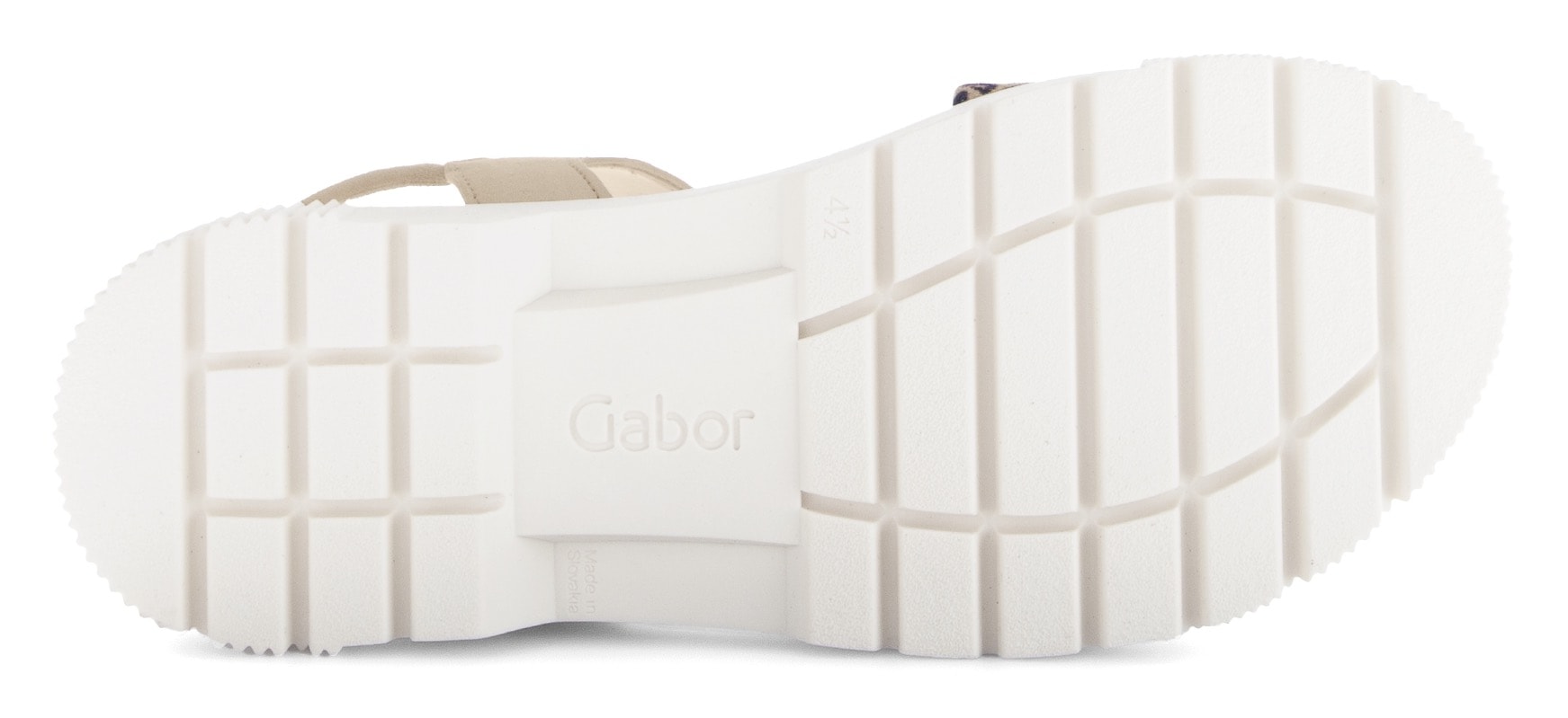 Gabor Sandalette, Plateau, Riemchensandale, Sommerschuh mit Best Fitting-Ausstattung