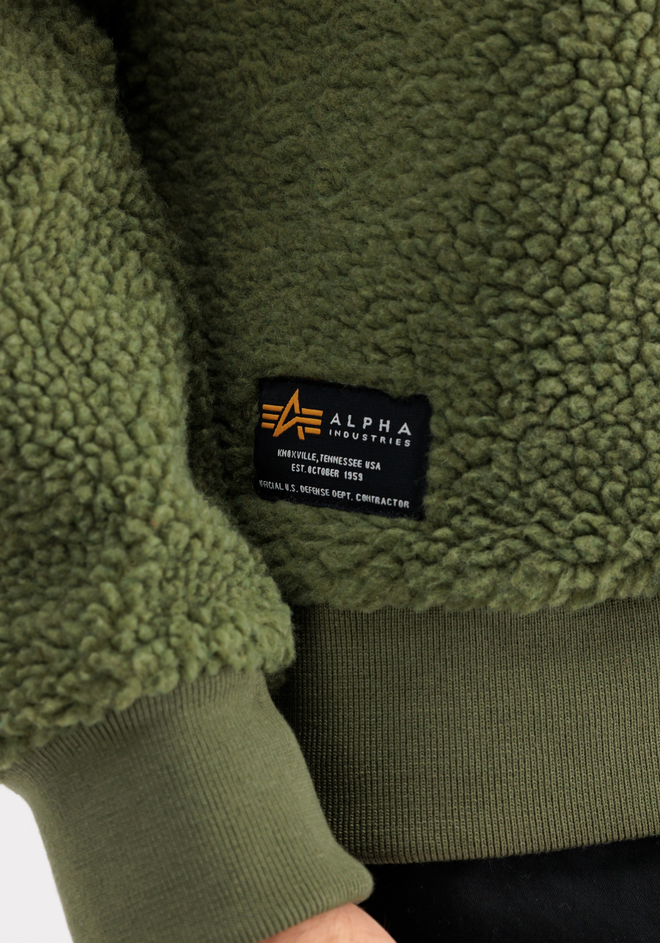 Alpha Industries Sweater »Alpha Industries Men - Sweatshirts Teddy Sweater«