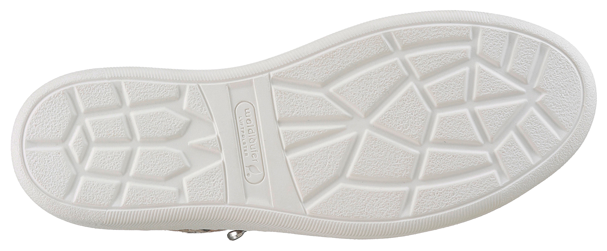 Waldläufer Plateausneaker »H-NICKY«, Freizeitschuh, Halbschuh, Schnürschuh mit seitlichem Reißverschluss
