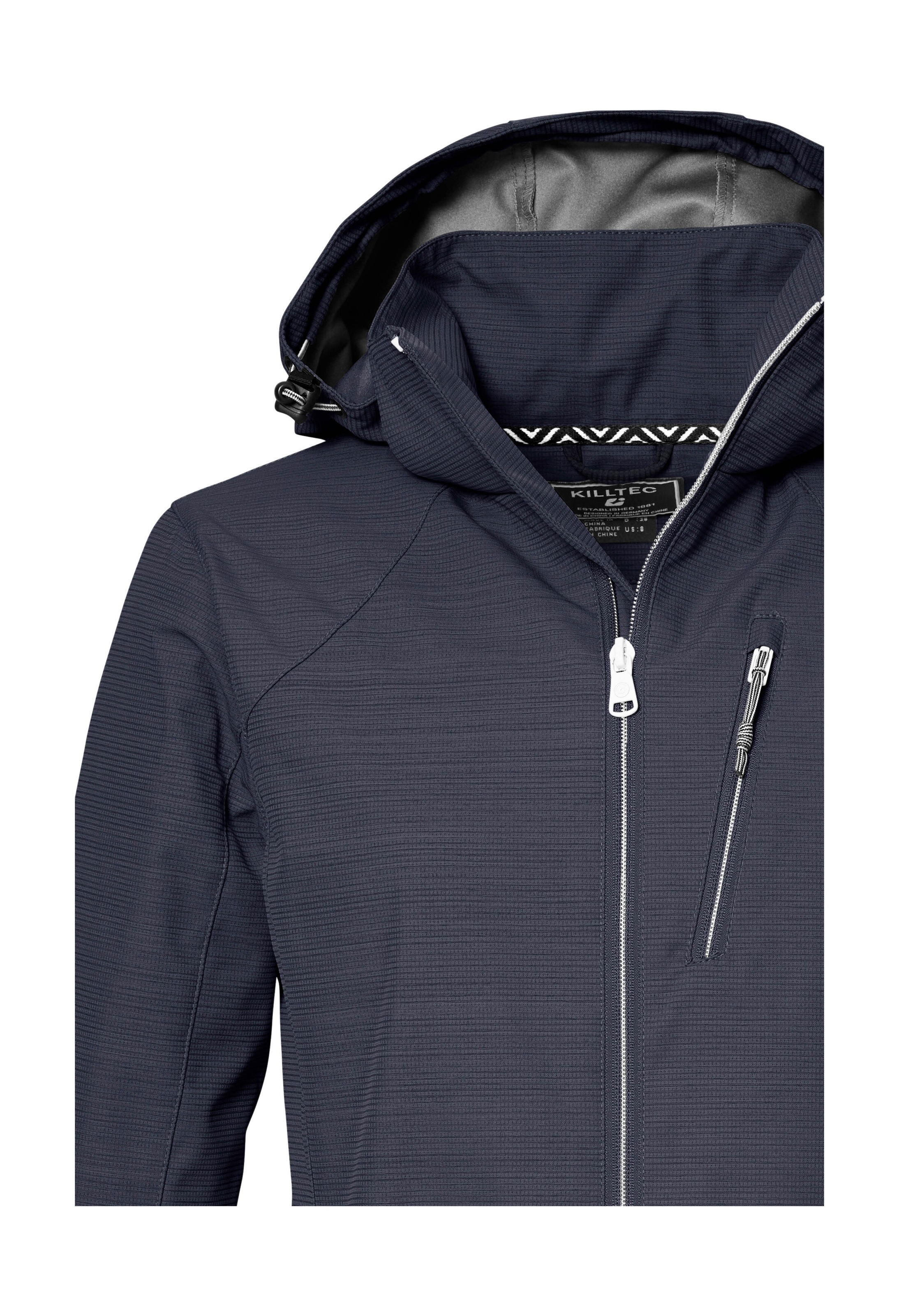 Thumbnail - Killtec Softshellparka "KOS 57 WMN SFTSHLL PRK" Wasserabweisender, atmungsaktiver Parka mit abnehmbarer Kapuze
