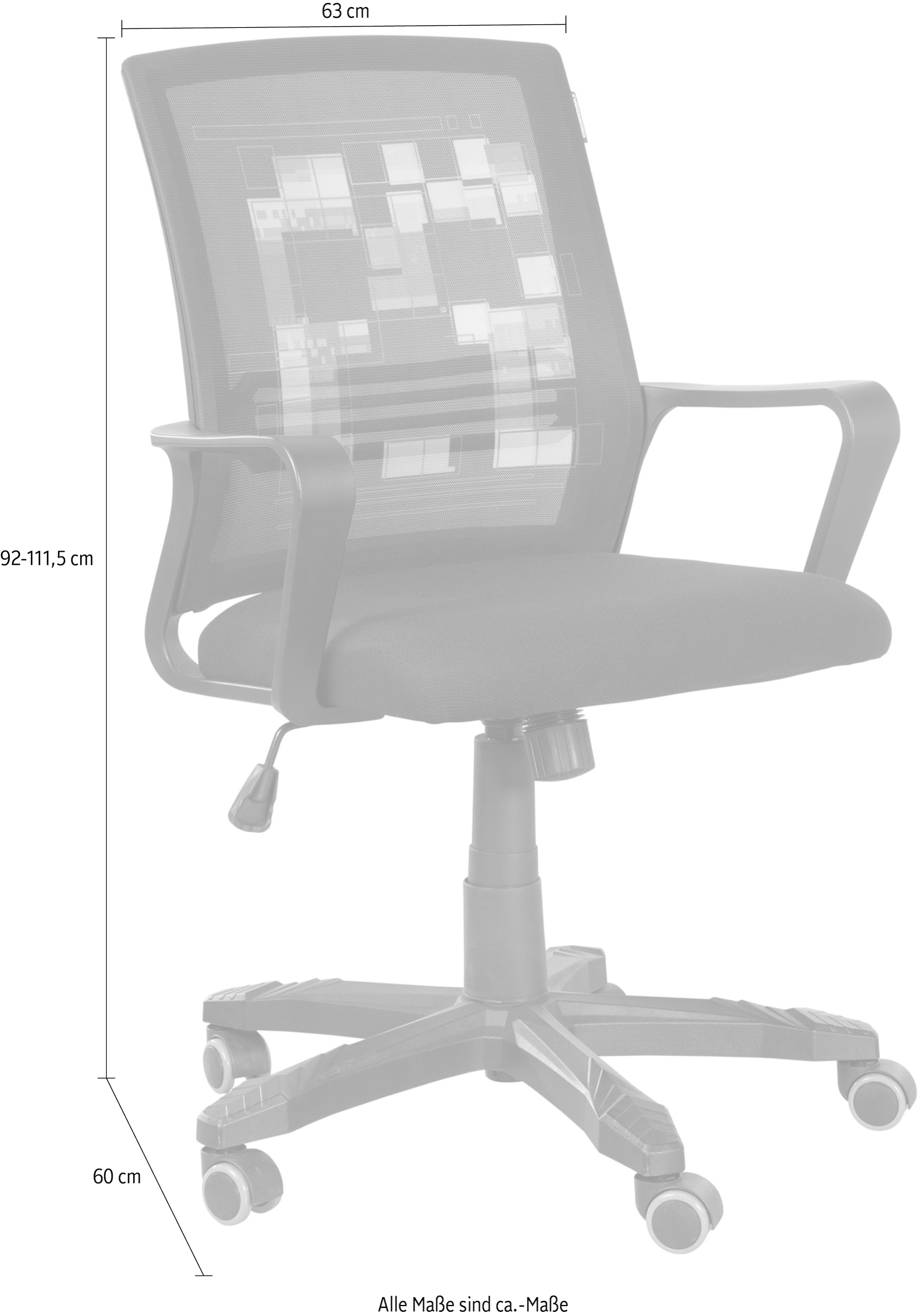 Phoenix Gaming-Stuhl () 1 Stk.Creeper Design an der Rückenlehne