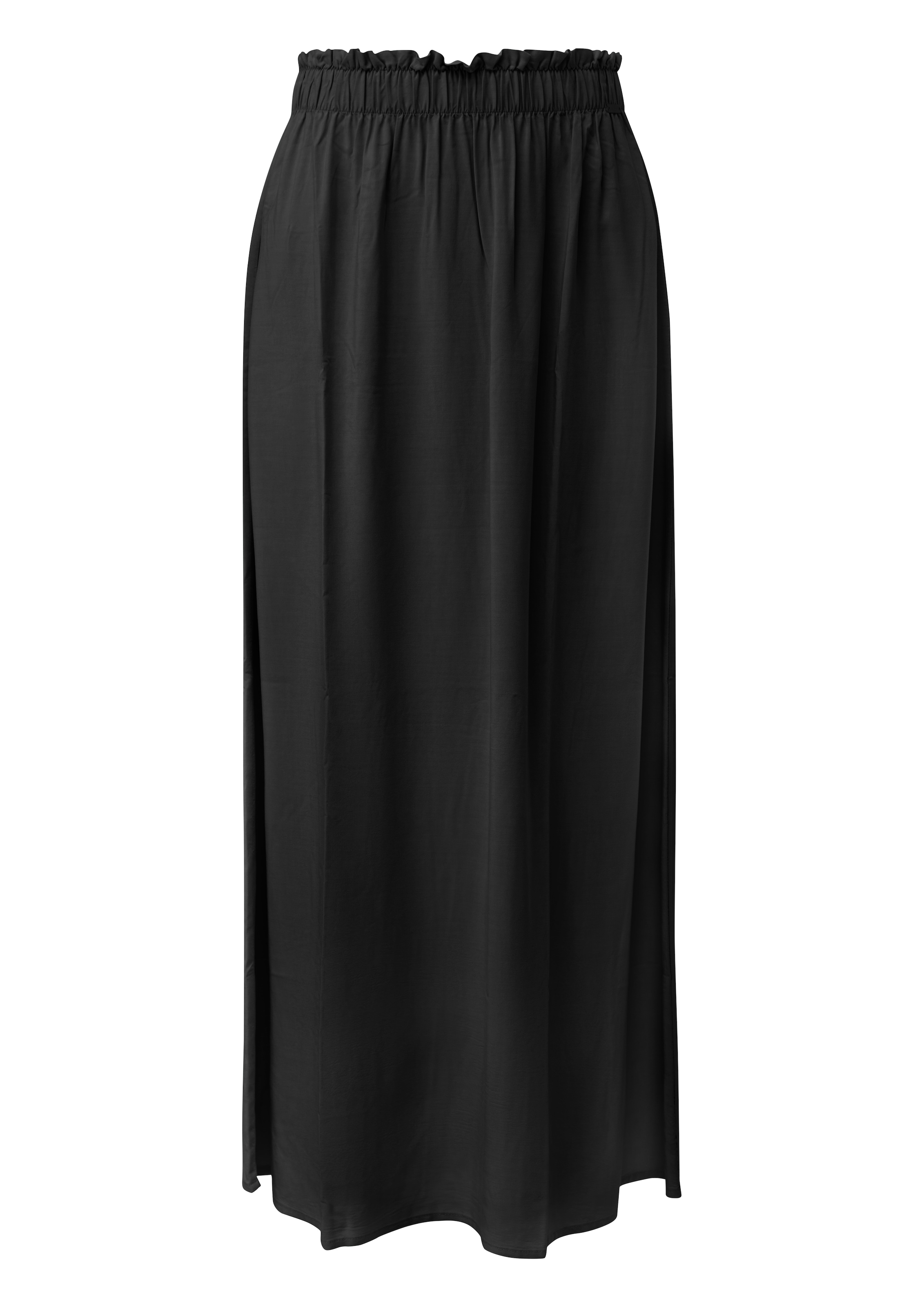 QS Maxirock Sommerrock mit elastischem Bund und aus reiner Viskose