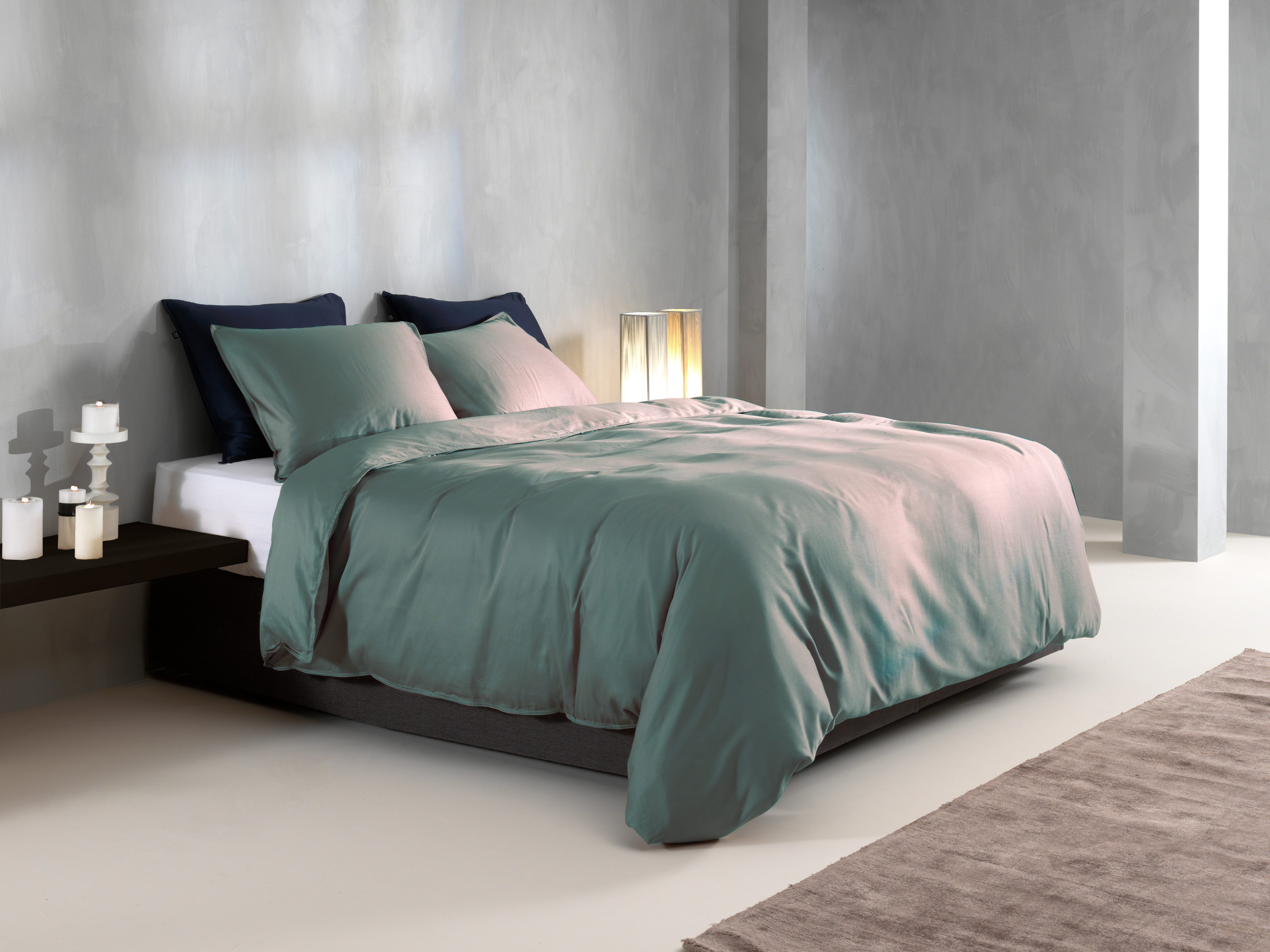 ZO HOME "Zohome Baumwolle Mako-Satin Bettwäsche Satinado" 2 Bettwäsche aus 100% Baumwolle, hochwertige Mako-Satin, ab 135x200 cm.