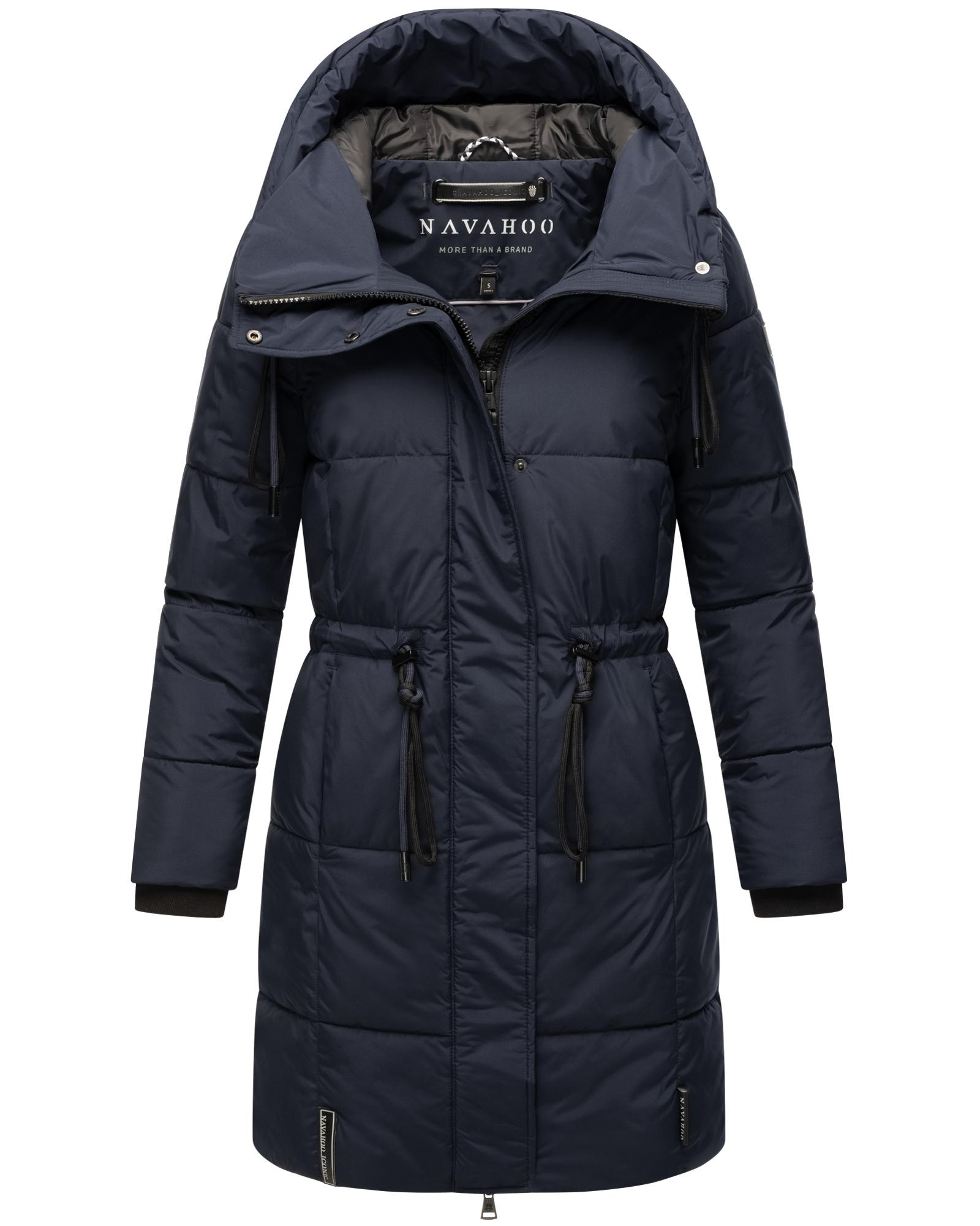 Navahoo Steppmantel »Zuckertatze XIV«, Stylischer Winterparka mit verstellbarer Kapuze