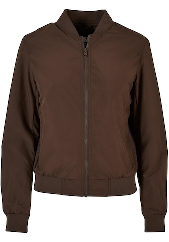 Allwetterjacke »Urban Classics Damen Ladies Light Bomber Jacket«, (1 St.), ohne Kapuze