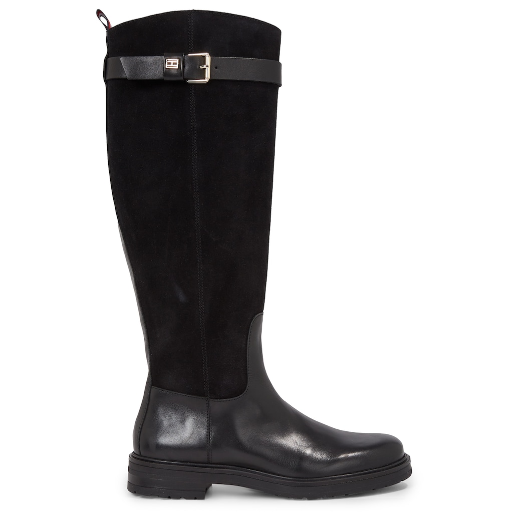 Tommy Hilfiger Stiefel »CASUAL ESSENTIAL BELT LONGBOOT«