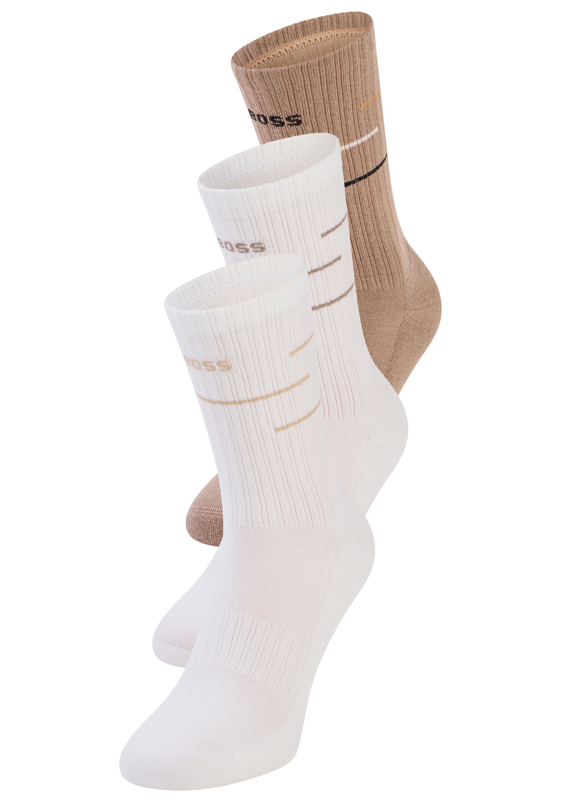 BOSS Basicsocken "3P QS Rib Line VB" 3 Paar tlg. günstig online kaufen