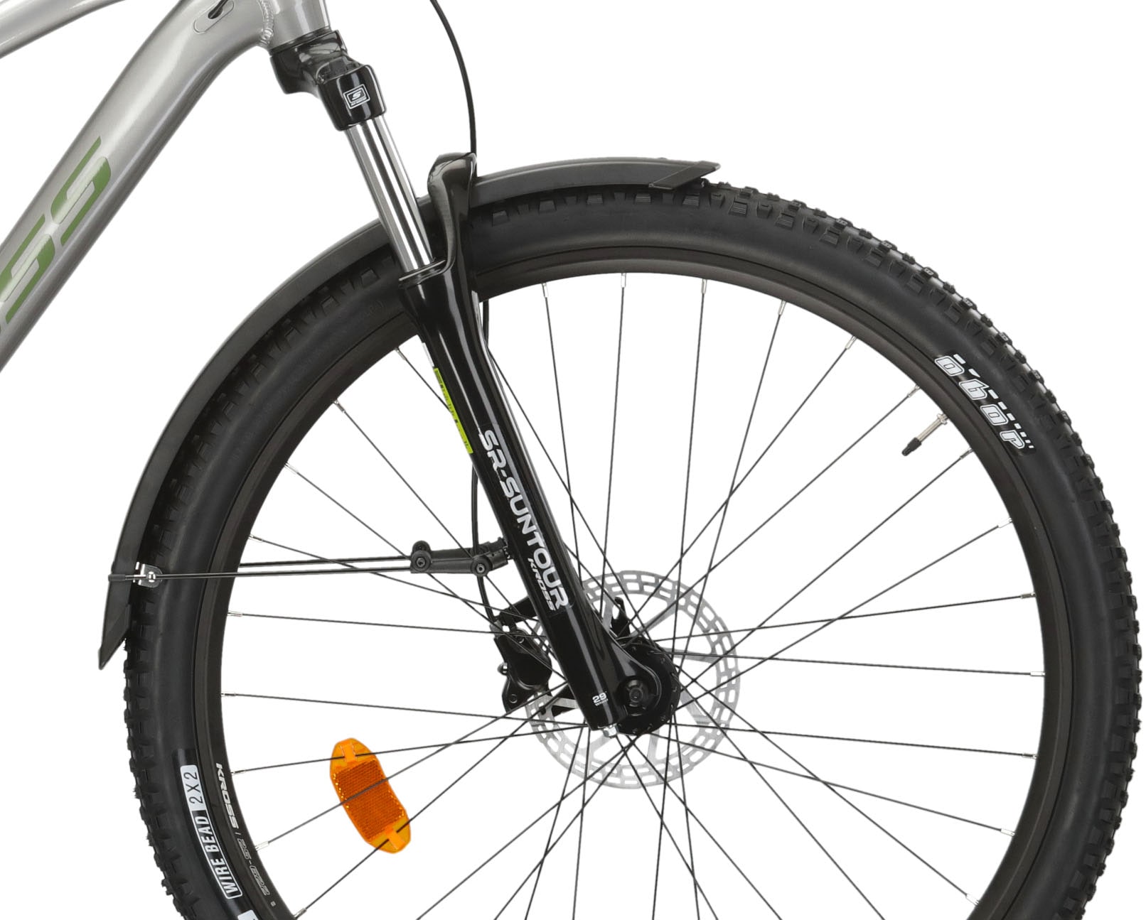 Kross Mountainbike »KROSS MTB Hardtail Hexagon 4.0 27,5" silber«, 16 Gang, Shimano, ACERA M3020 Schaltwerk, Kettenschaltung