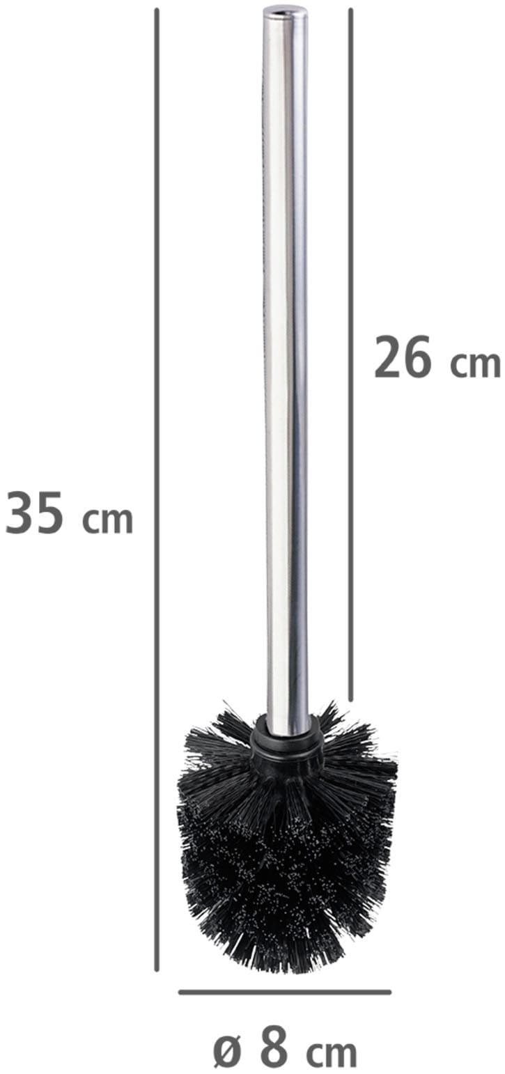 WENKO WC-Reinigungsbürste Set 4 Stk. aus Edelstahl | Kunststoff