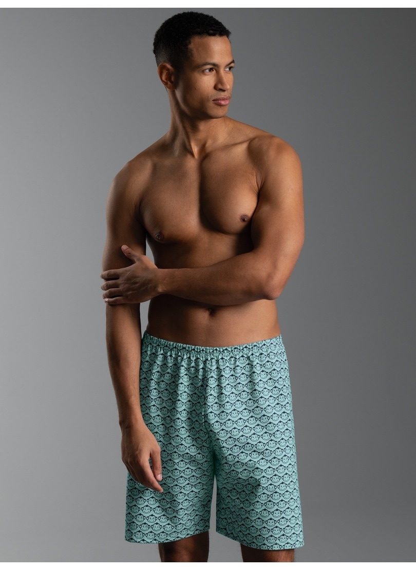 Trigema Bermudas "TRIGEMA Pyjama Shorts mit Allover-Muster "Äffchen"" günstig online kaufen