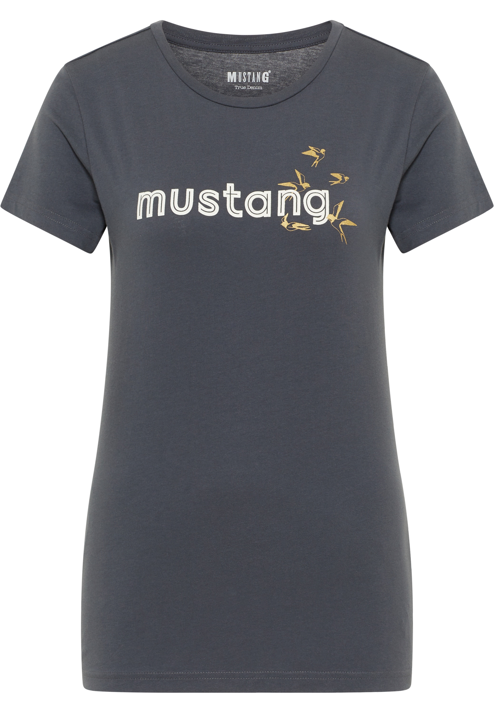MUSTANG T-Shirt »Style Alexia C Foilprint« für kaufen | BAUR