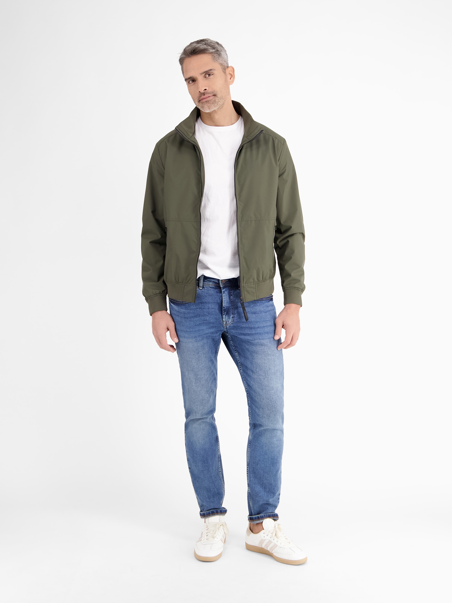 LERROS Blouson »LERROS Wind- und wasserabweisender Herren Blouson«, ohne Kapuze, Wasser- und windabweisend, atmungsaktiv