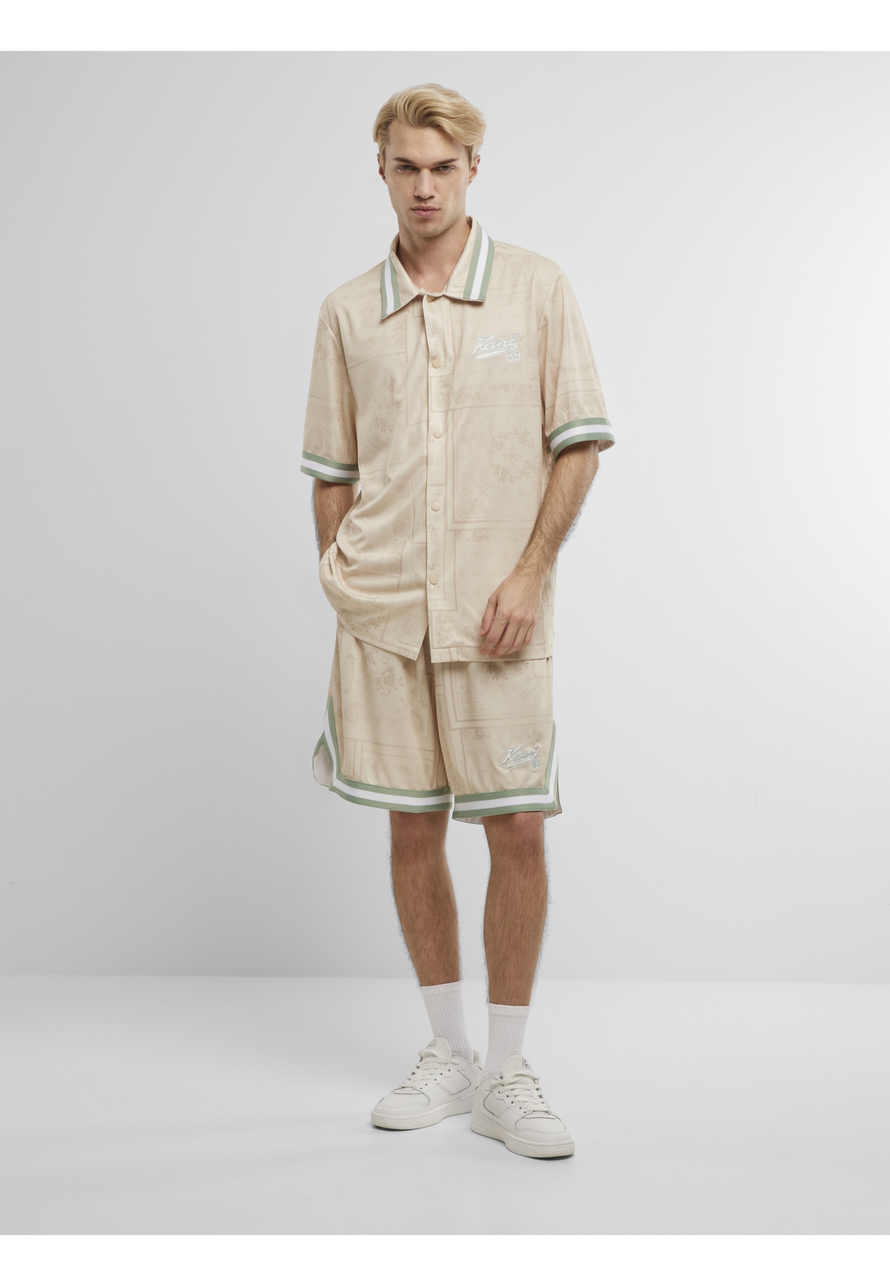 Karl Kani Shorts »Karl Kani Varsity Paisley Mesh Shorts«