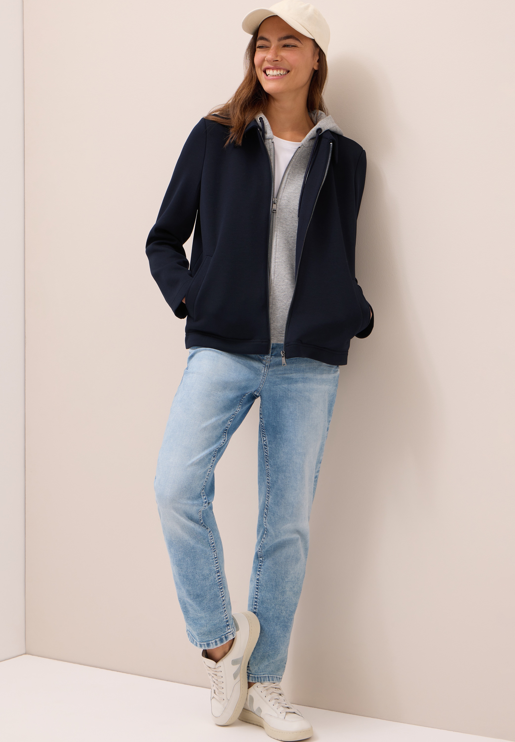 Cecil Outdoorjacke, mit Kapuze, mit abnehmbarer Kapuze