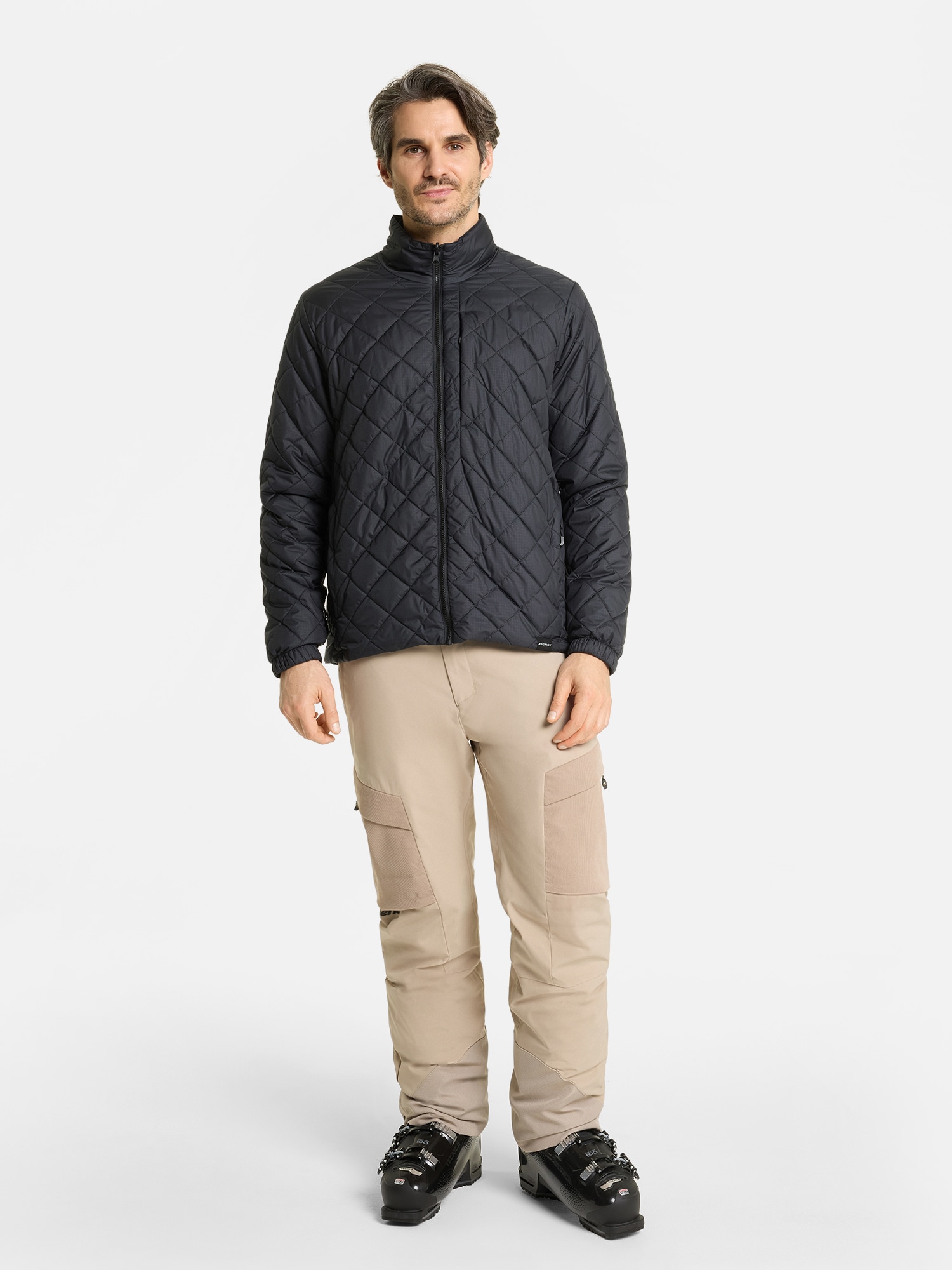 Ziener Skijacke »TORKO-Z AQUASHIELD® HERREN« 3 in 1 Parker, wasserdicht, winddicht, mit wärmender Innenjacke