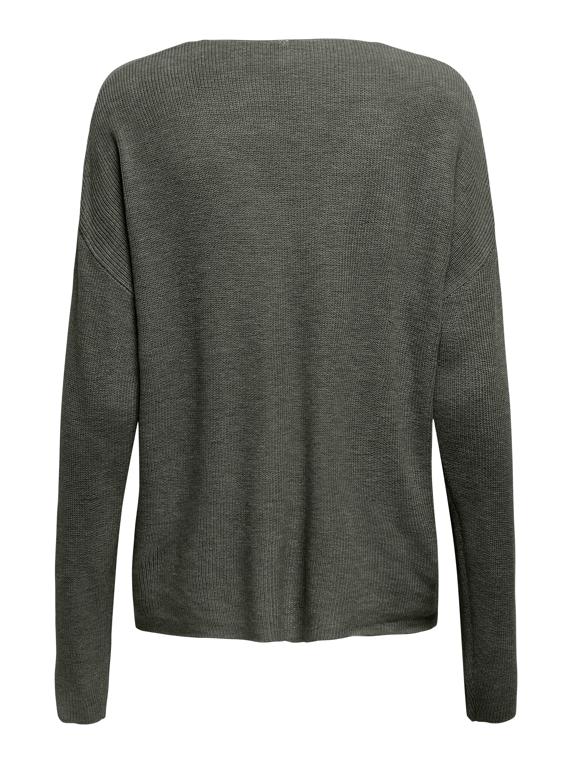 ONLY Strickpullover »ONLLECIA LIFE LS LOOSE V-NECK CC KNT«