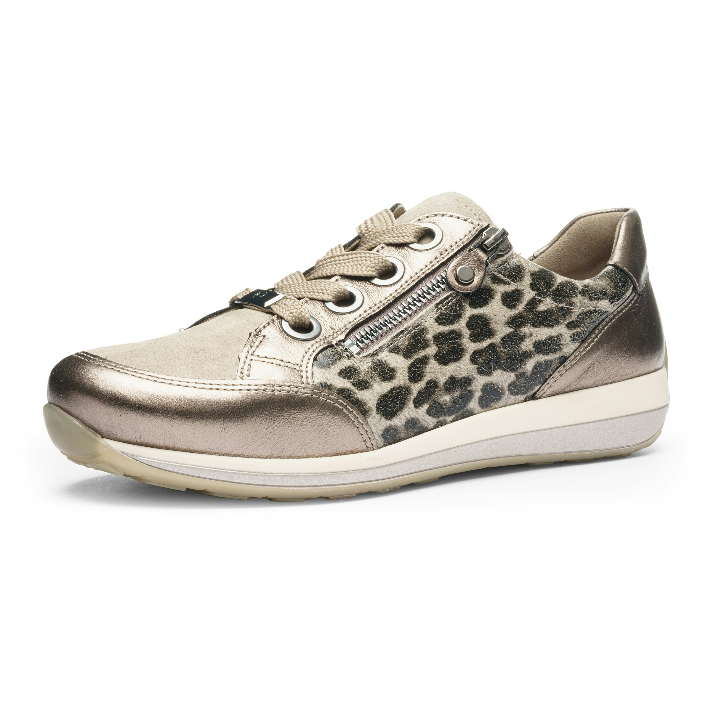Ara Keilsneaker »OSAKA«  Freizeitschuh, Halbschuh, Schnürschuh mit Außenreißverschluss, Weite H