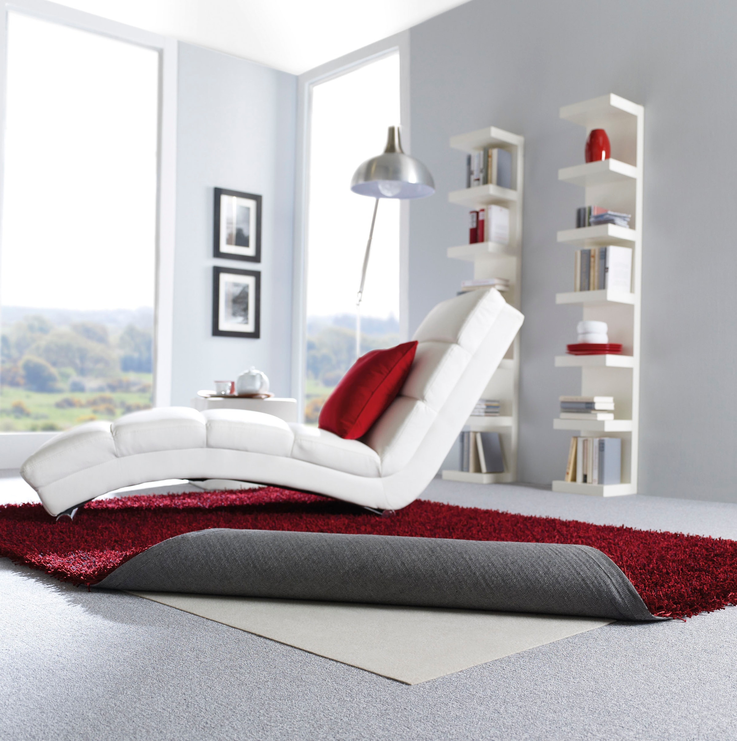 SCHÖNER WOHNEN-Kollektion Teppich »Unterlage Vlies«, rechteckig, 2 mm Höhe, Antirutschunterlage, Teppich Stop, Vlies