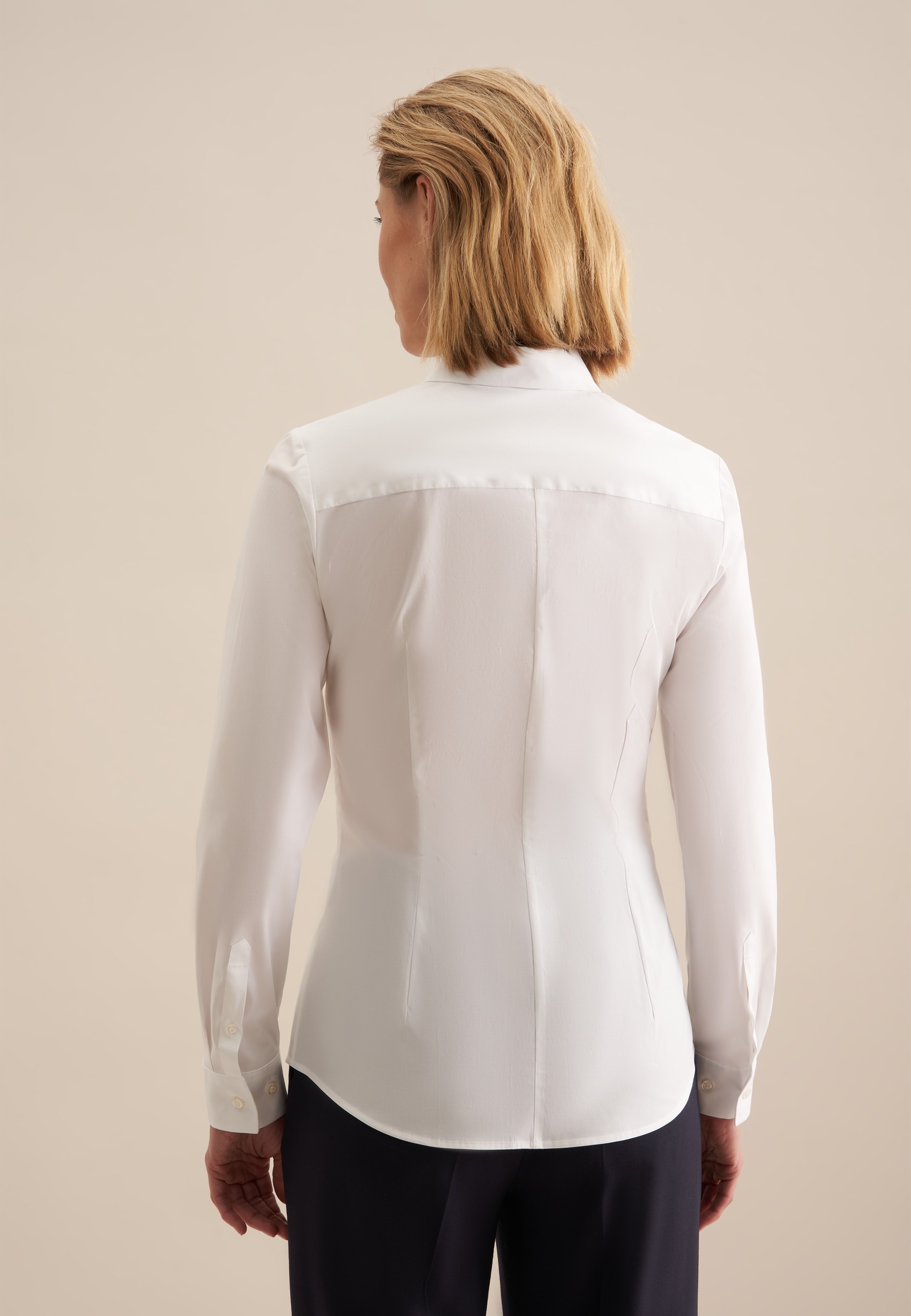 seidensticker Hemdbluse, Kragen Uni günstig online kaufen