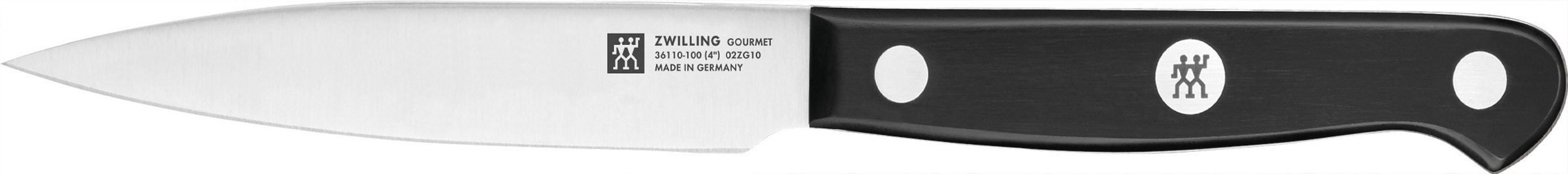 Zwilling Messerblock »Gourmet«, 6 tlg., Messerblock mit 4 Messern + 1 Schere, Buche, Sonderschmelze, Schwarz