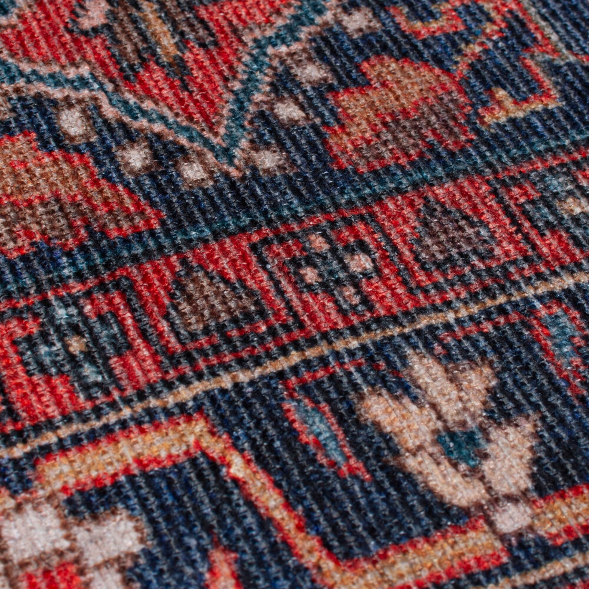 FLAIR RUGS Teppich »Medallion«, rechteckig, 4 mm Höhe, Waschbar Traditioneller Teppich