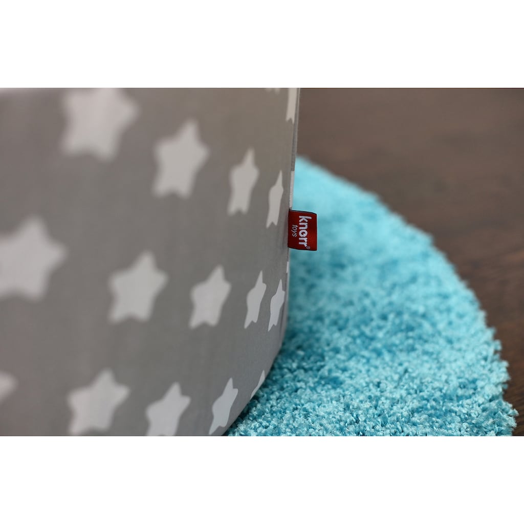 Knorrtoys® Bällebad »Soft, Grey White Stars«