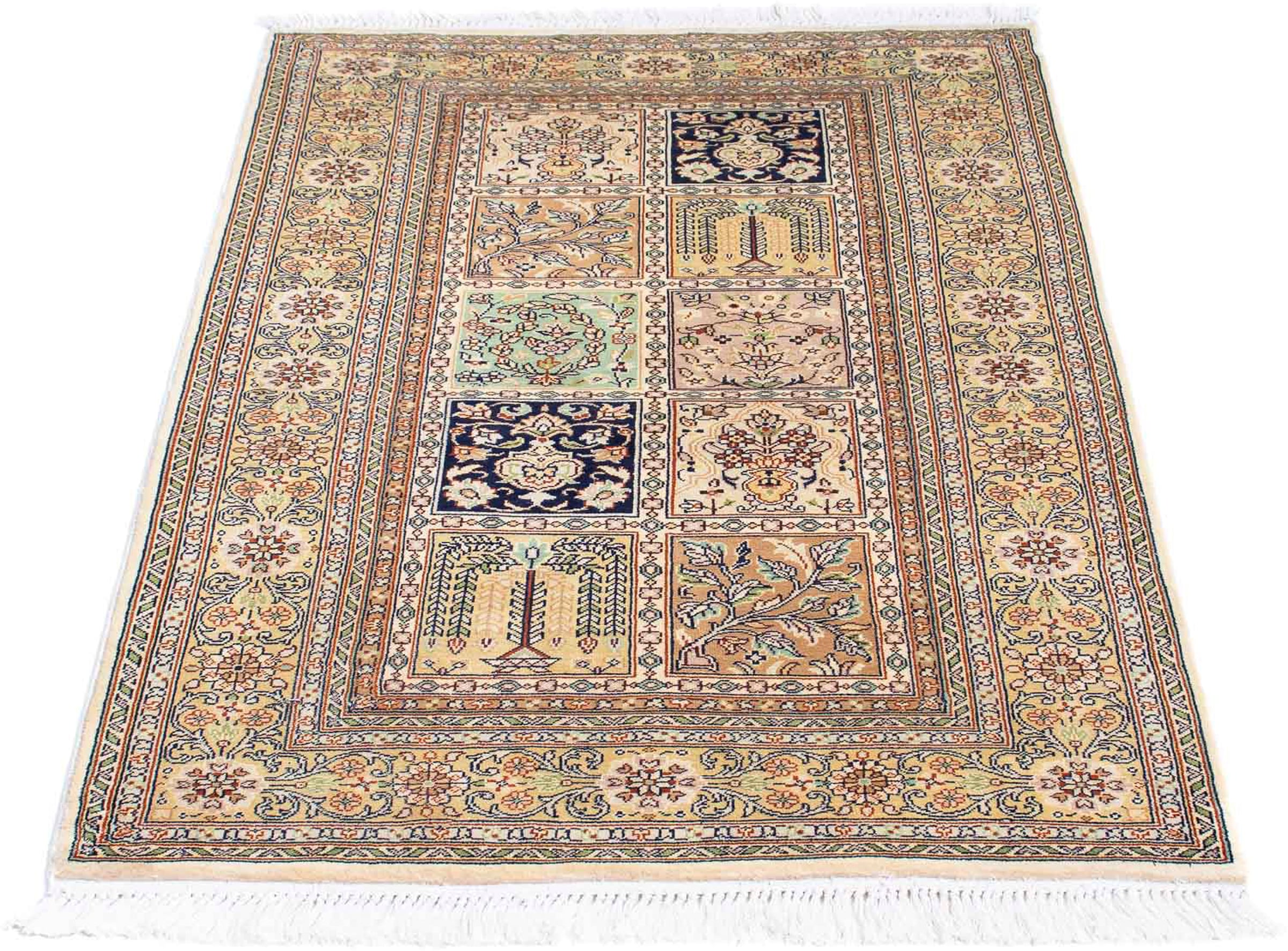 morgenland Orientteppich "Perser - Classic - 121 x 77 cm - mehrfarbig", rechteckig, 10 mm Höhe, Wohnzimmer, Handgeknüpft