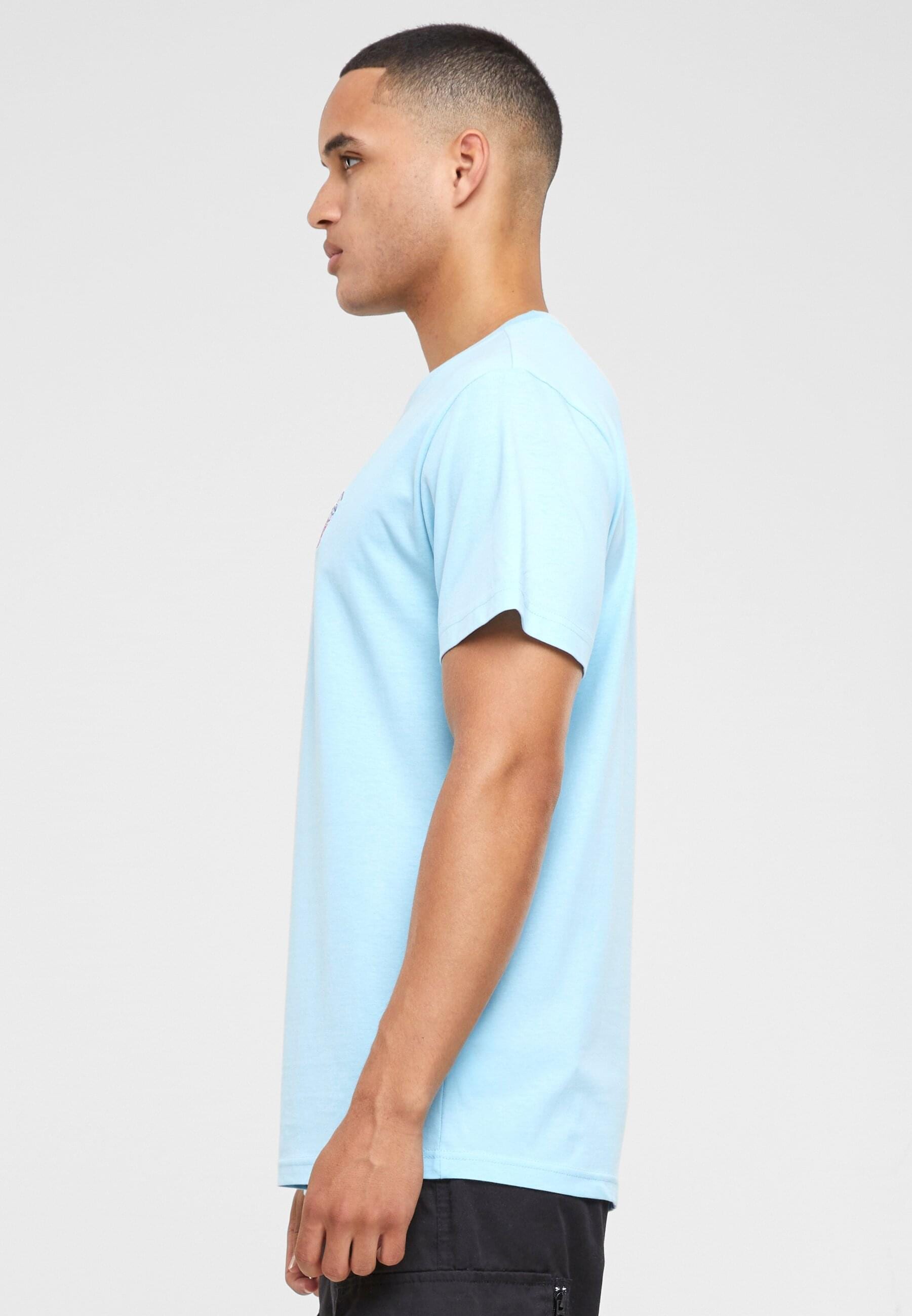 MisterTee T-Shirt »MisterTee Herren Good Vibes Drink Tee EMB«, (1 tlg.)