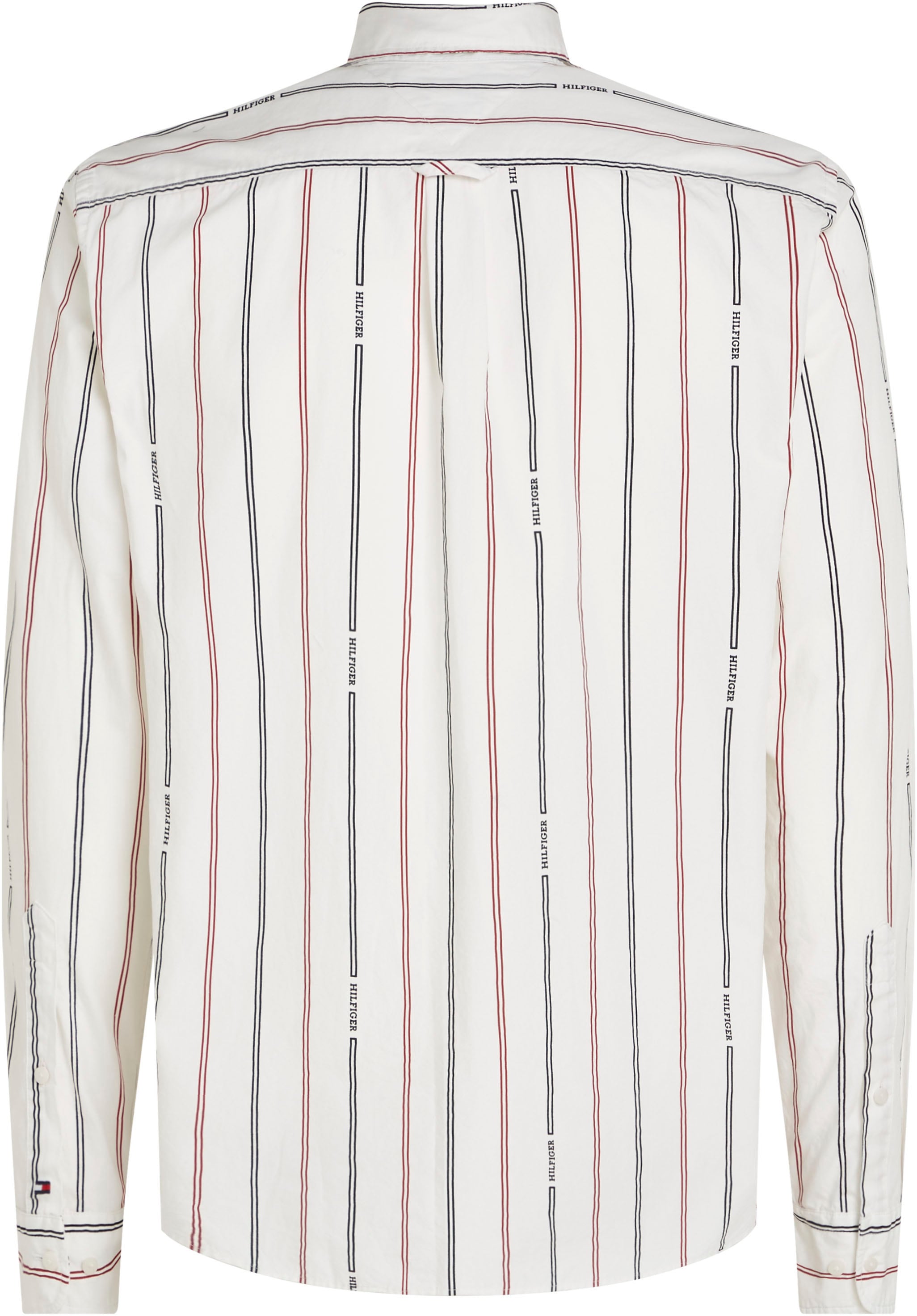 Tommy Hilfiger Langarmhemd »HILFIGER DOUBLE STP Regular Fit SHIRT«