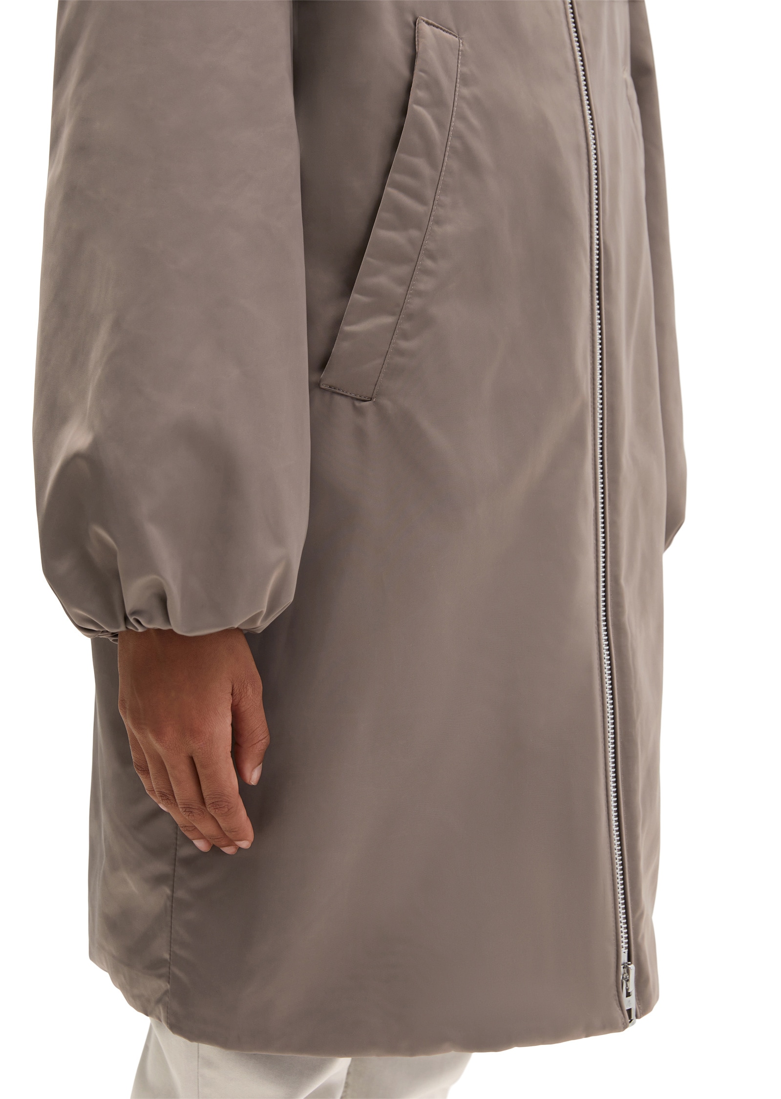 Marc O'Polo Kurzmantel »aus recyceltem Polyester-Twill«