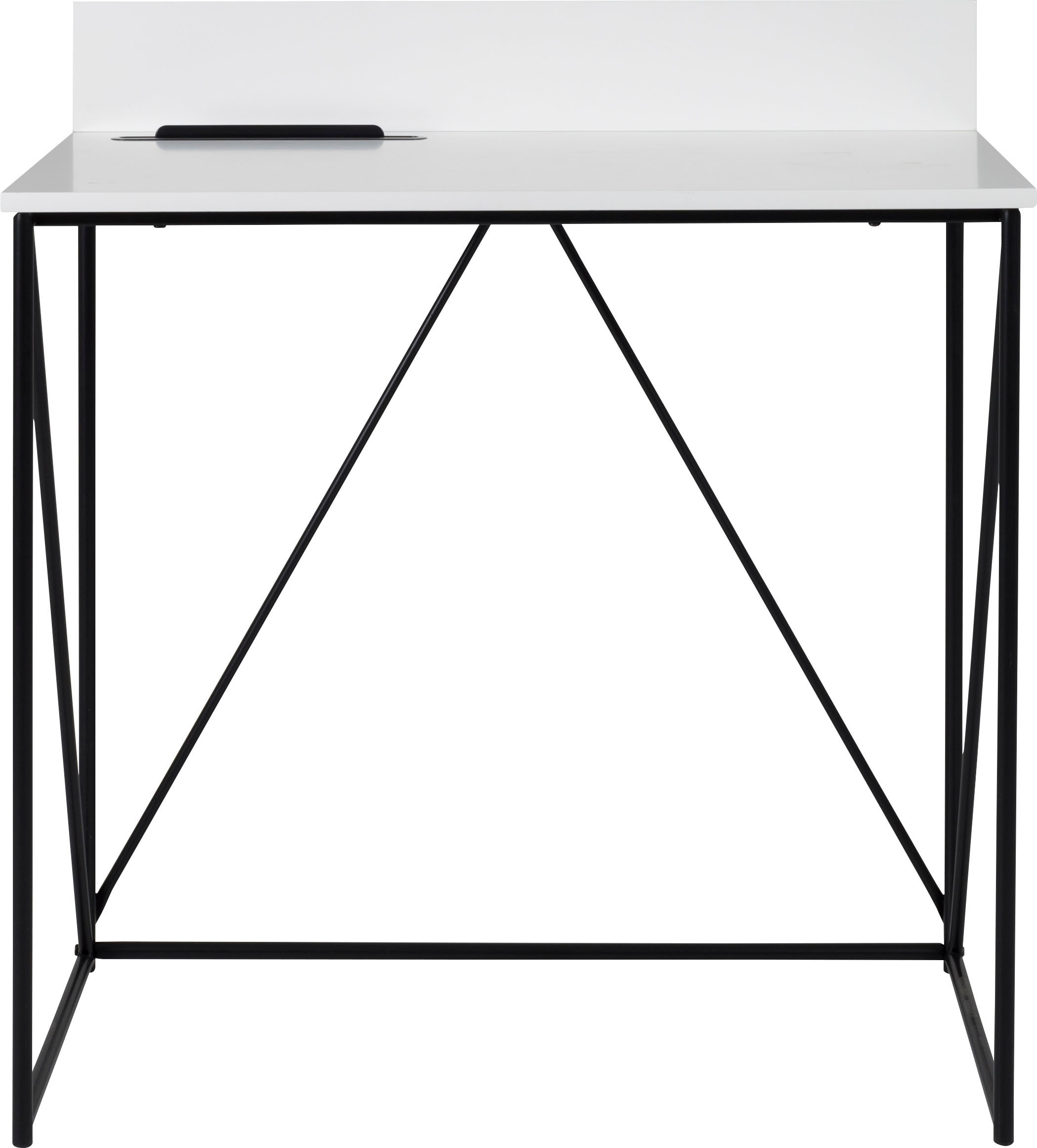 Murphey Desk white,black