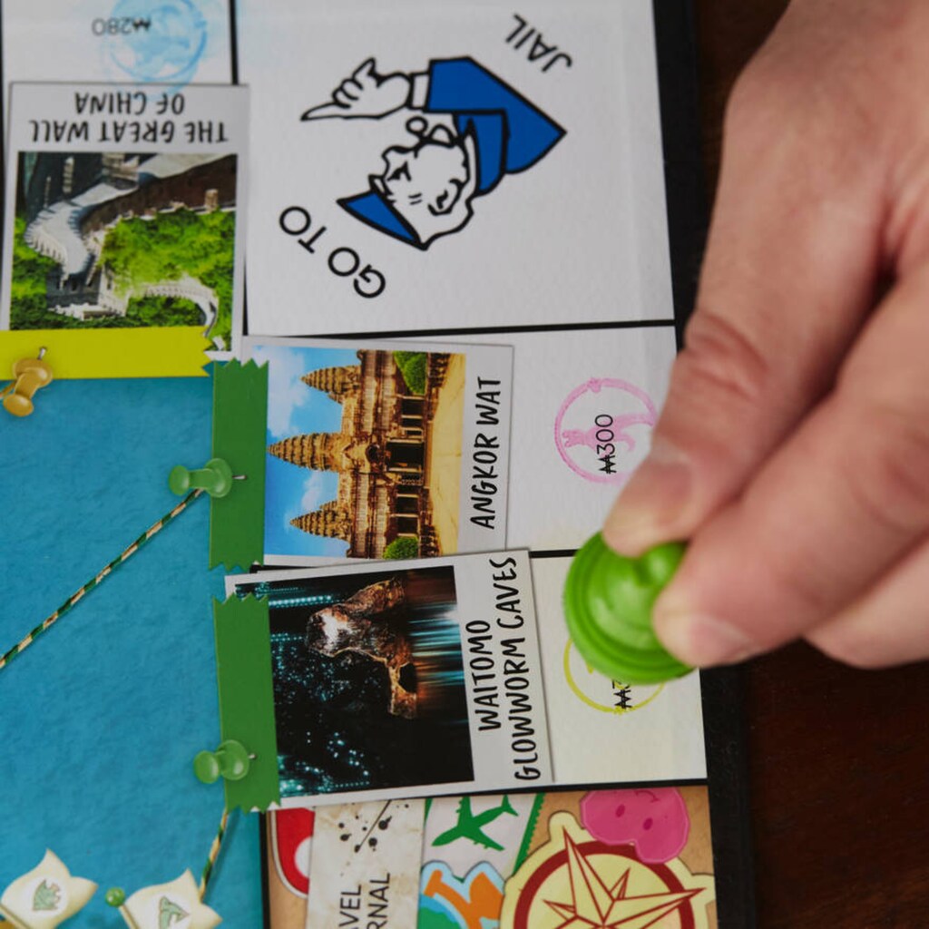 Hasbro Spiel »Monopoly Reise um die Welt«