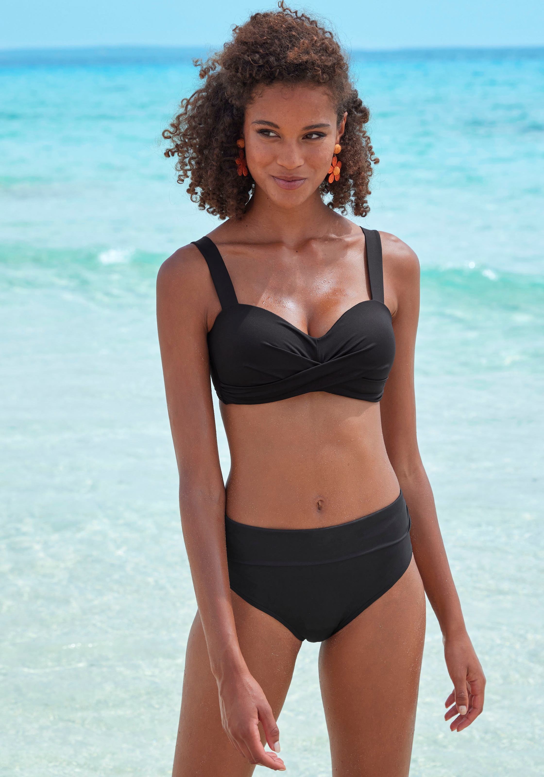 LASCANA Bikini-Hose »Comfy«, in höherer Form