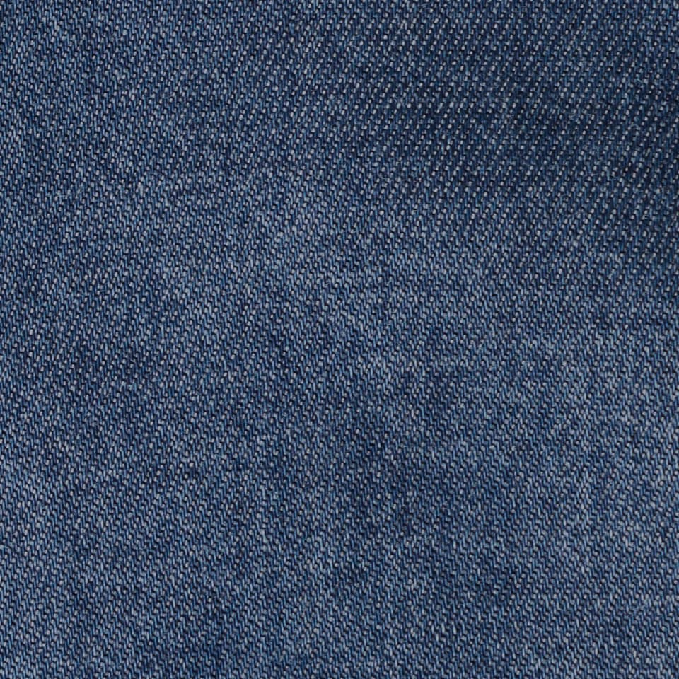 STREET ONE Langarmbluse in Denim-Optik