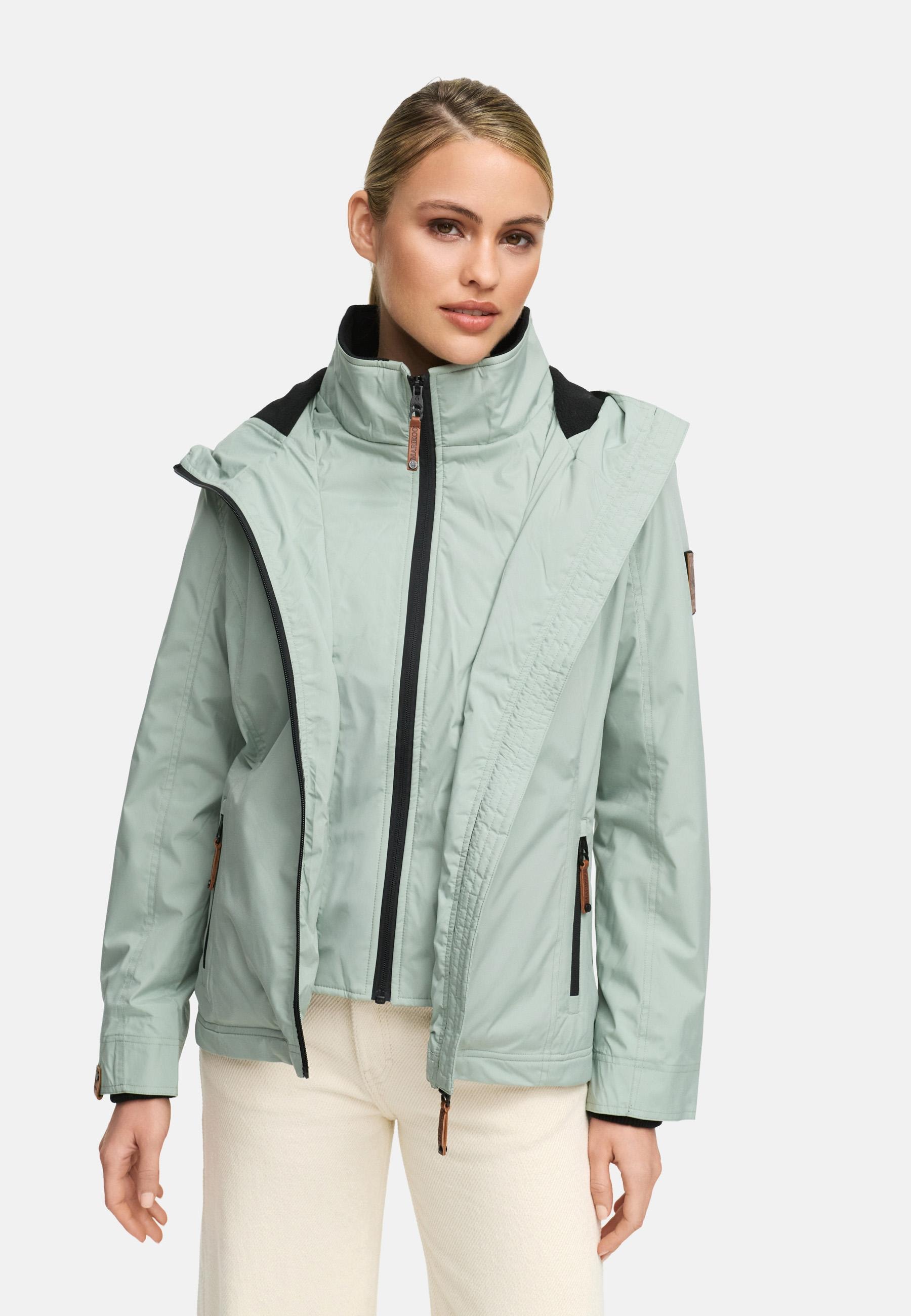 Marikoo Outdoorjacke »Erdbeere«, mit Kapuze, sportliche Funktionsjacke mit Kapuze
