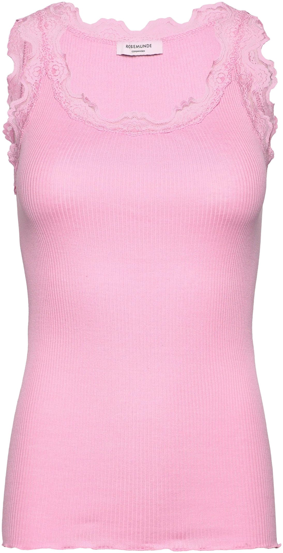 rosemunde Tanktop "Babette Silk Top" Vintage-Spitzenbesatz, breite Träger, günstig online kaufen