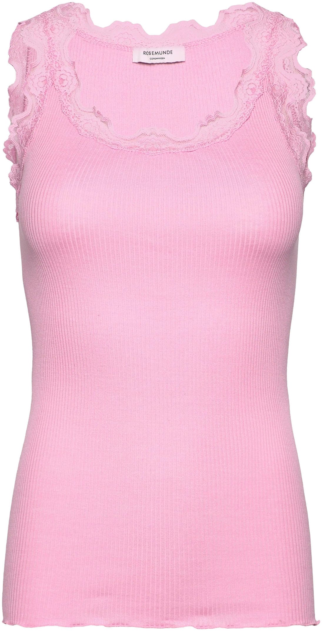 rosemunde Tanktop "Babette Silk Top", wunderschöner Vintage-Spitzenbesatz a günstig online kaufen