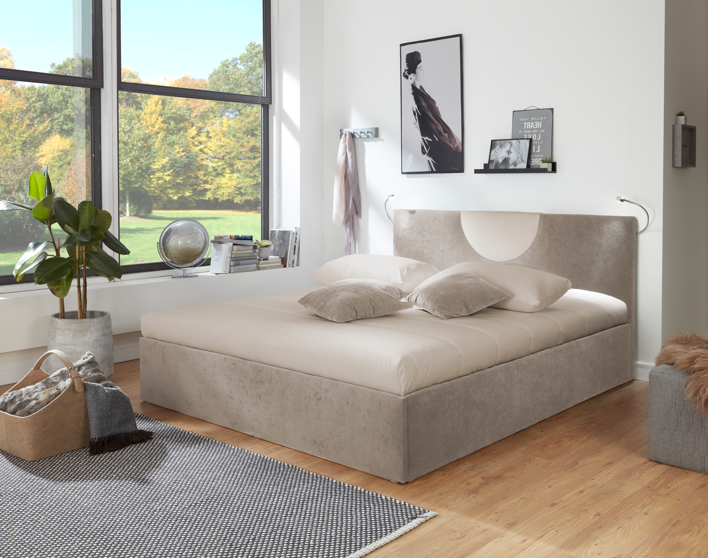 Westfalia Schlafkomfort Bett »Pisa in verschiedenen Härtegraden und Größen« wahlweise mit oder ohne Bettkasten