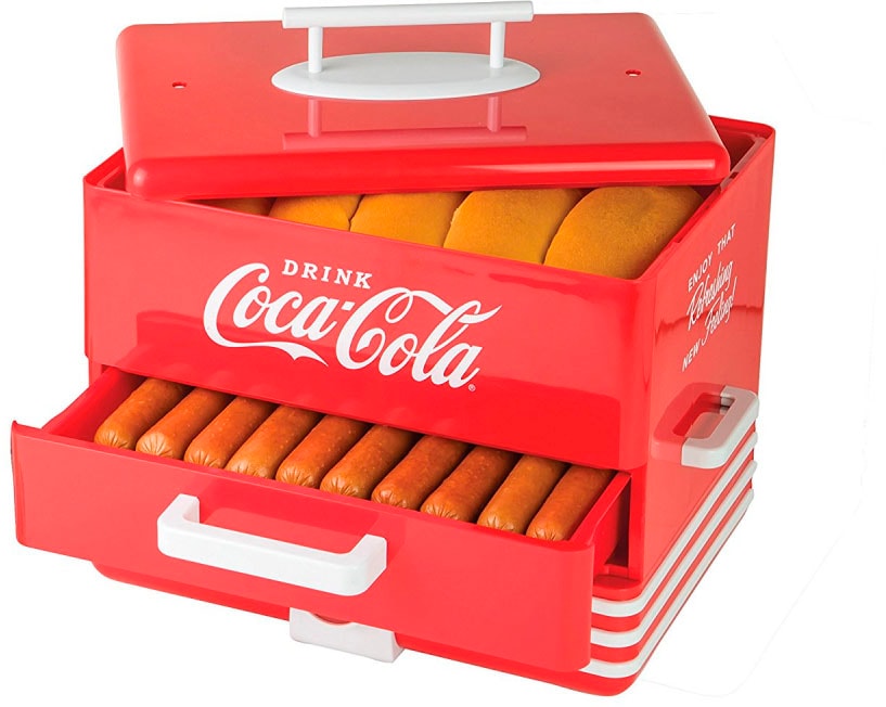 SALCO Hotdog-Maker "Coca-Cola SHD-80CC", 600 W