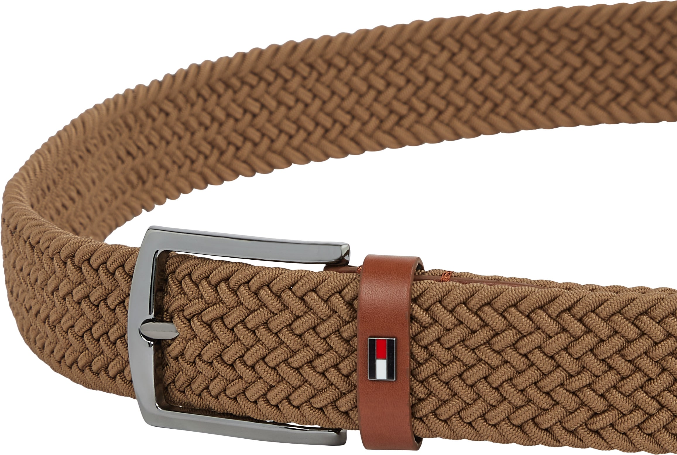 Tommy Hilfiger Flechtgürtel »DENTON ELASTIC«, Größenverstellbar