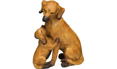 Ambiente Haus Dekofigur »Hund mit Welpe«, groß kaufen
