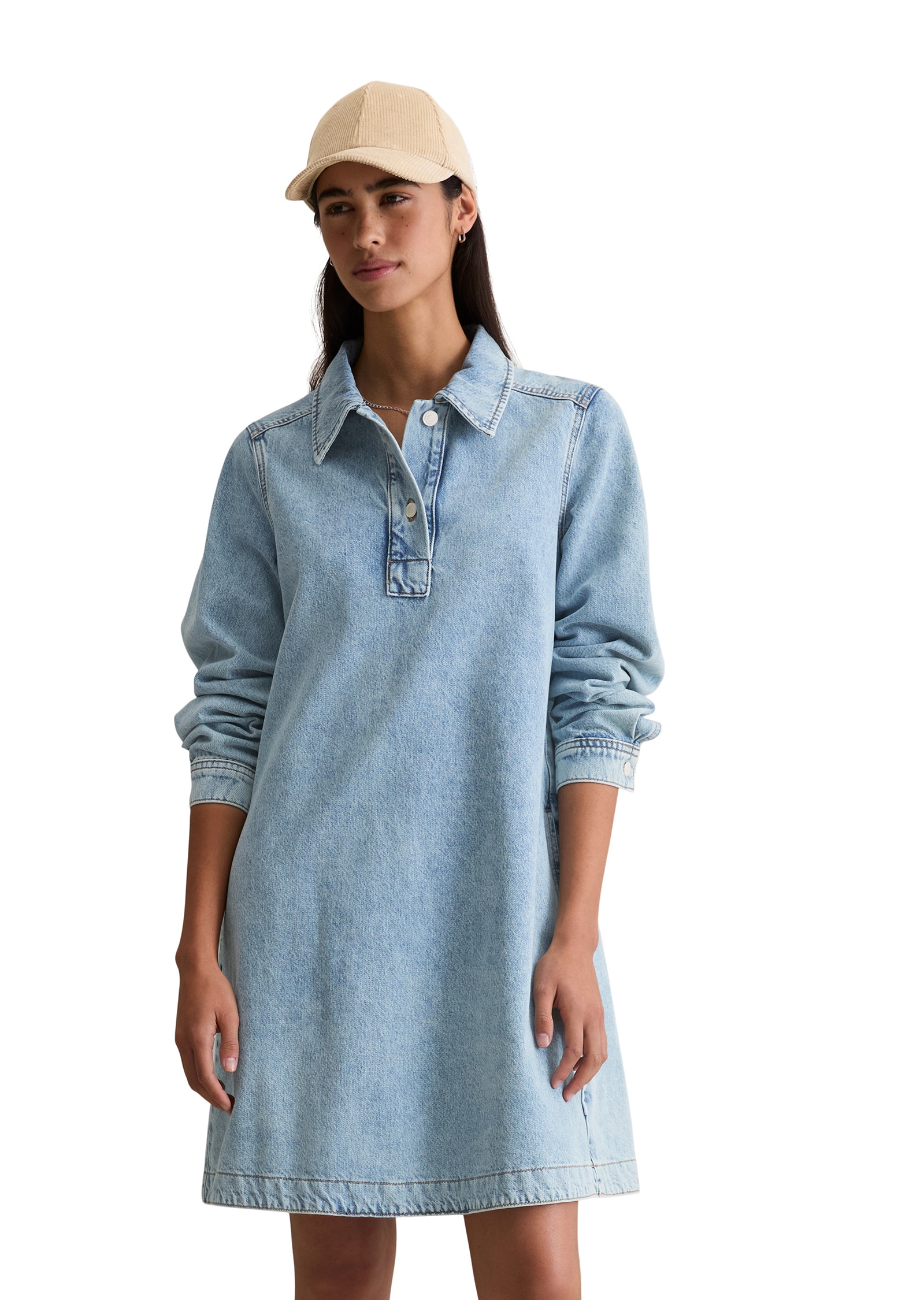 Marc OPolo DENIM Jeanskleid "aus Rigid Denim" günstig online kaufen